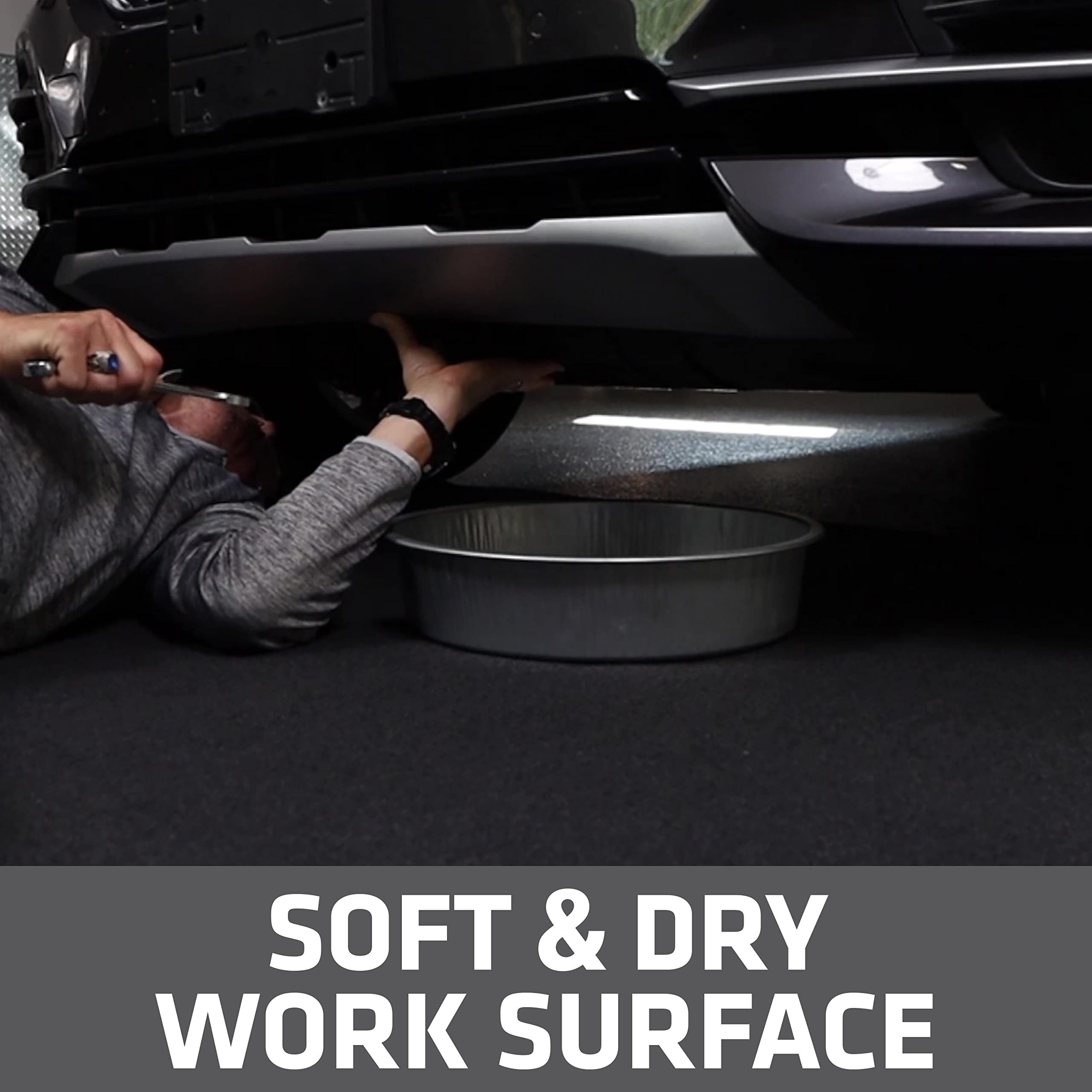 Drymate Oil Spill Mat (29'' x 36''), Premium Absorbent Oil Pad, Reusable, Washable, Durable, Waterproof Backing Contains Liquids