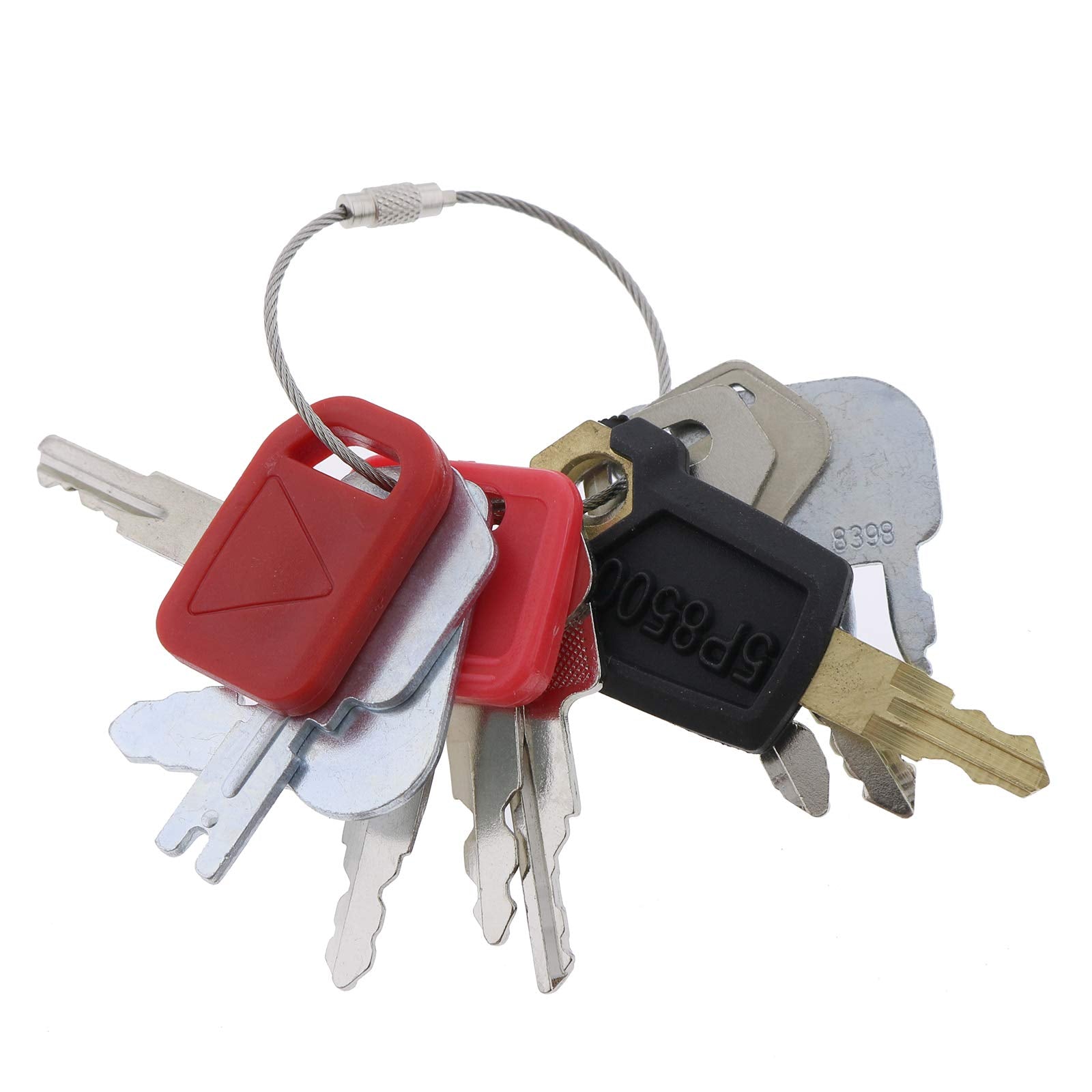 Solarhome 10 Heavy Construction Equipment Ignition Keys Sets For Caterpillar Case Jd Hyster Komatsu Keys Heavy Equipment