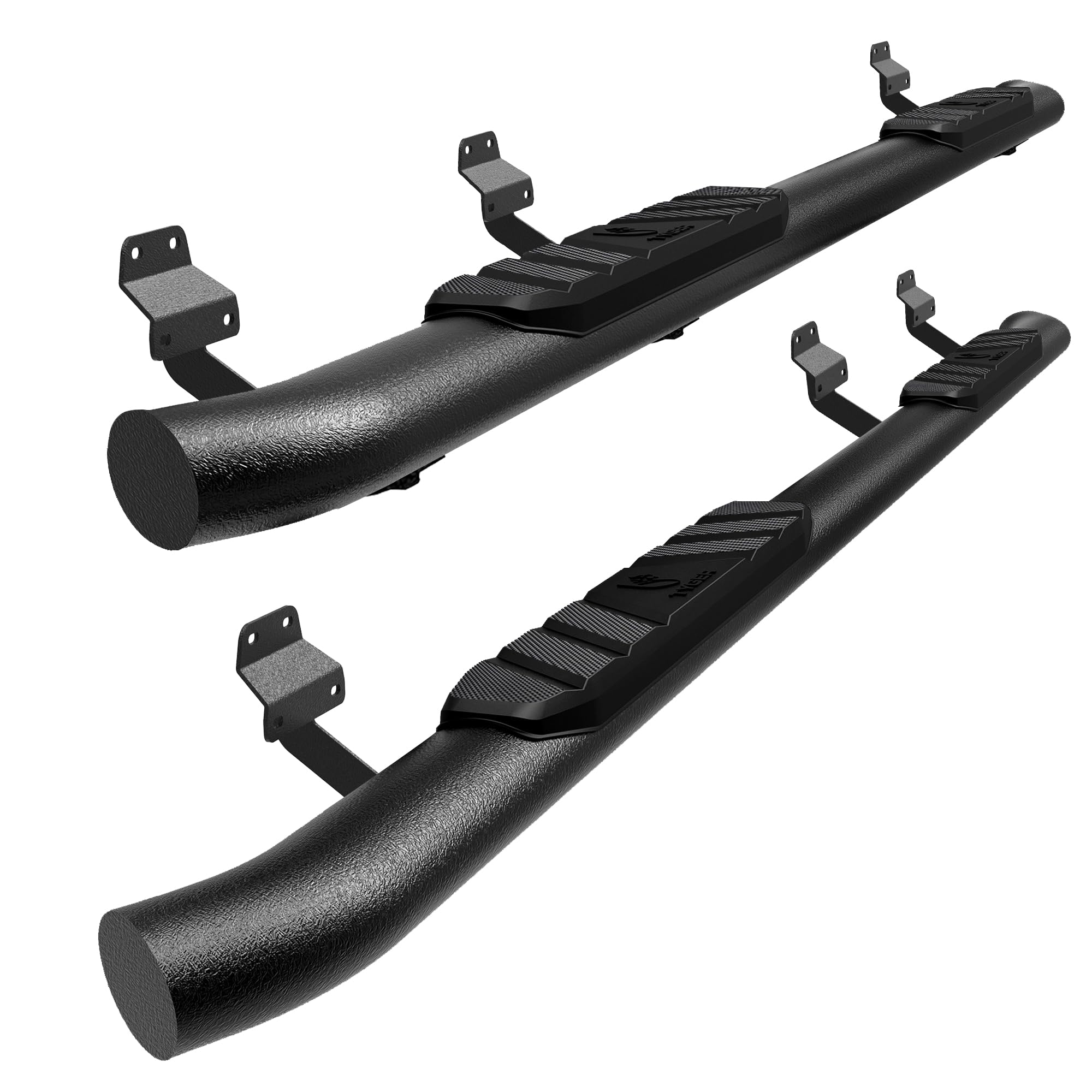 Tyger Auto 3.5'' Rider Running Boards Compatible with 2015-2025 Ford F-150; 2022-2025 F-150 Lightning; 2017-2024 F-250 F-350 Sup
