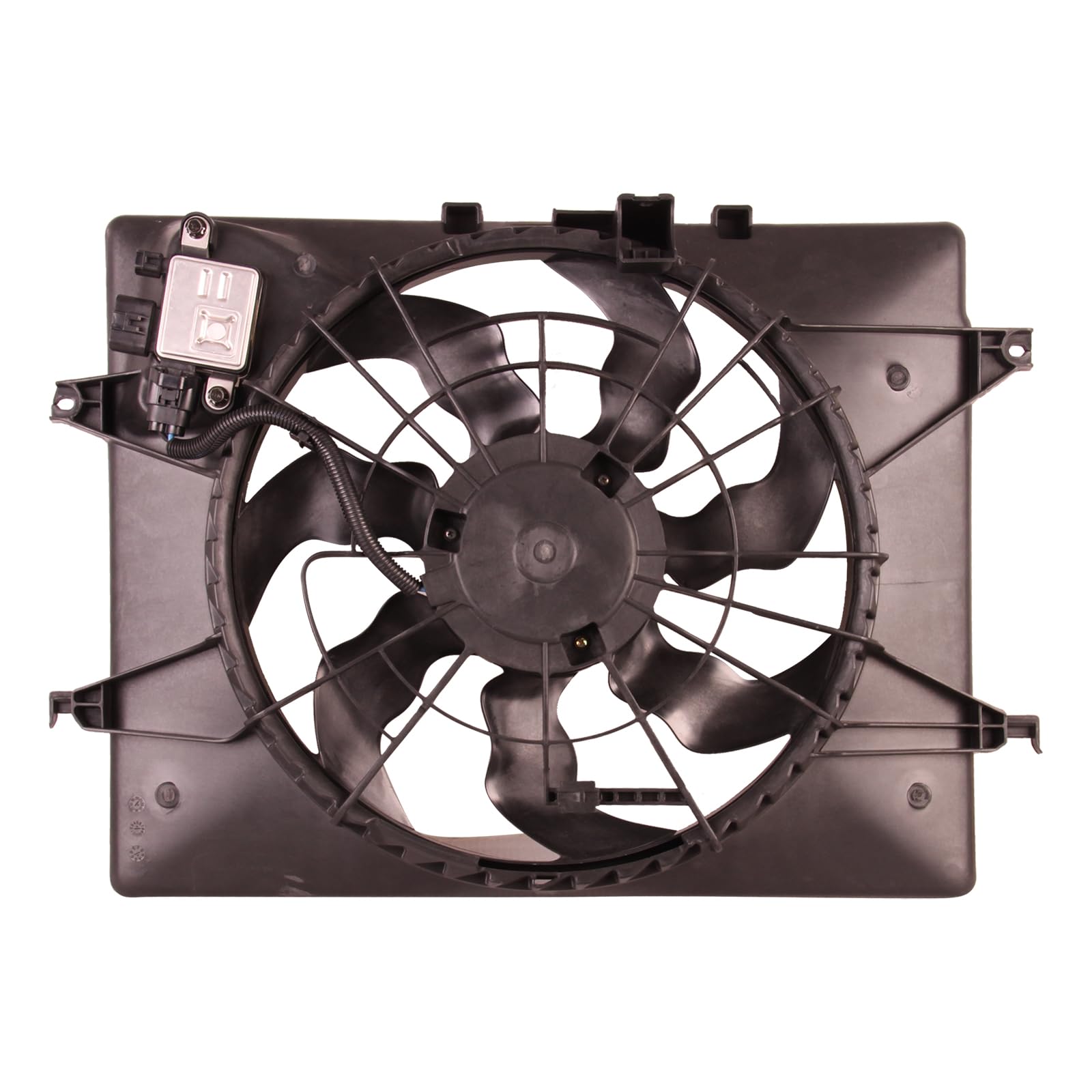 Torcia TYG Upgraded Cooling Fan Assembly for 2014-2015 Kia Optima & Hyundai Sonata 2.4L | OE Replacement Model WGFN389