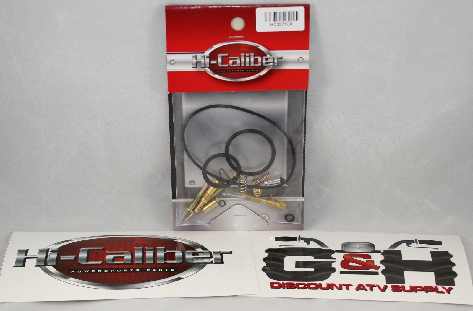 Hi-Caliber Powersports Parts Carburetor Carb Rebuild Kit For 1982-1983 Honda Atc 200E, 1984 Atc 200Es Big Red, & 1984-1985 Atc 2