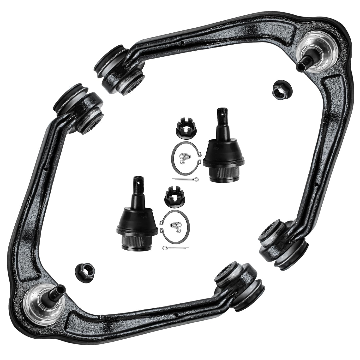 Detroit Axle - Front End Suspension Kit For Gmc Chevy Avalanche Silverado Sierra Yukon Xl 1500 Tahoe Express Savana 2500 Cadilla