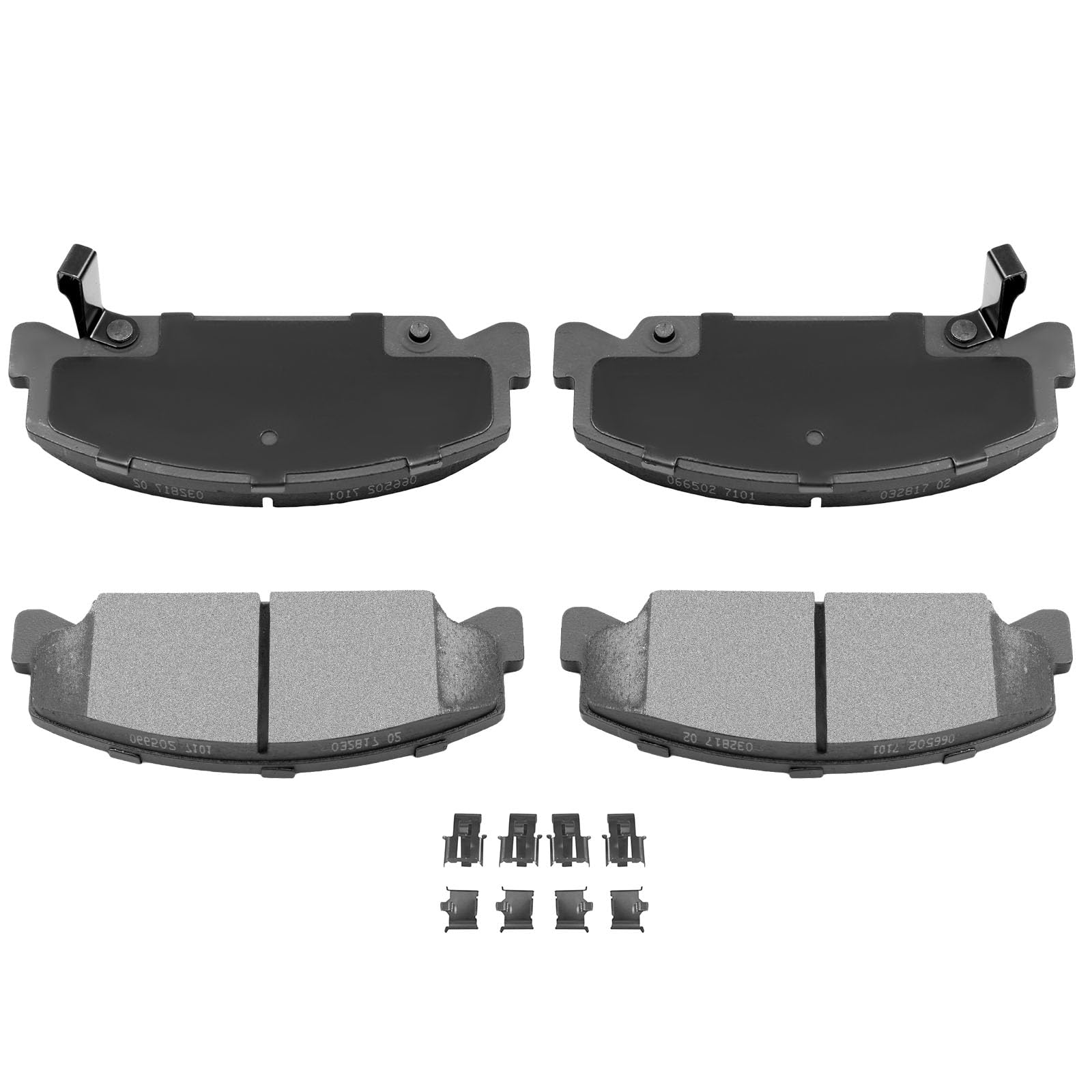 Automuto 4Pcs Front Ceramic Disc Brake Pads Set D799 For Toyota For 4Runner 1995-2002,For Toyota For Tacoma 1995-2004