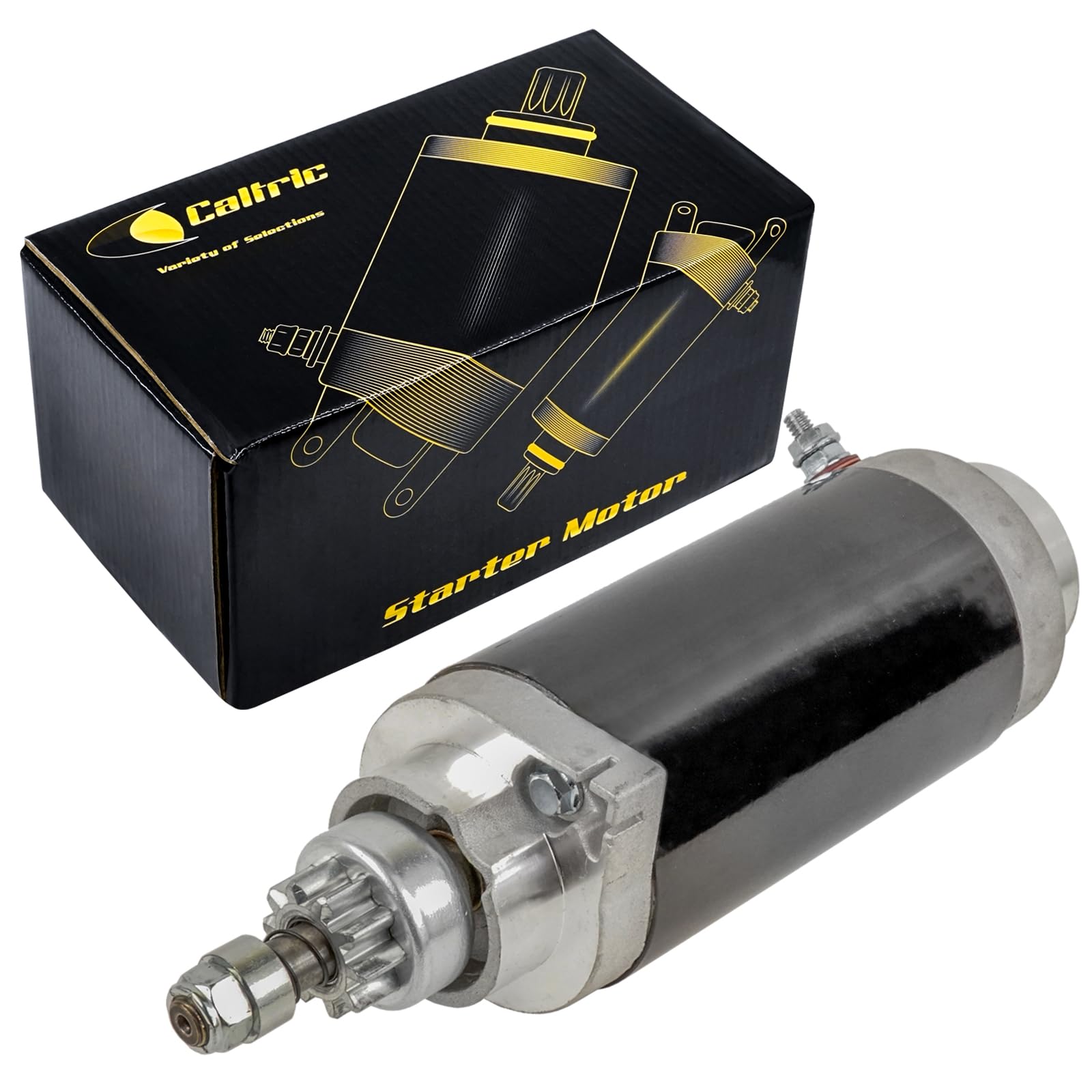 Caltric Starter Compatible With Mercury 90 90Hp 90Elhpto 90Elo 1987-1988 1991-1999