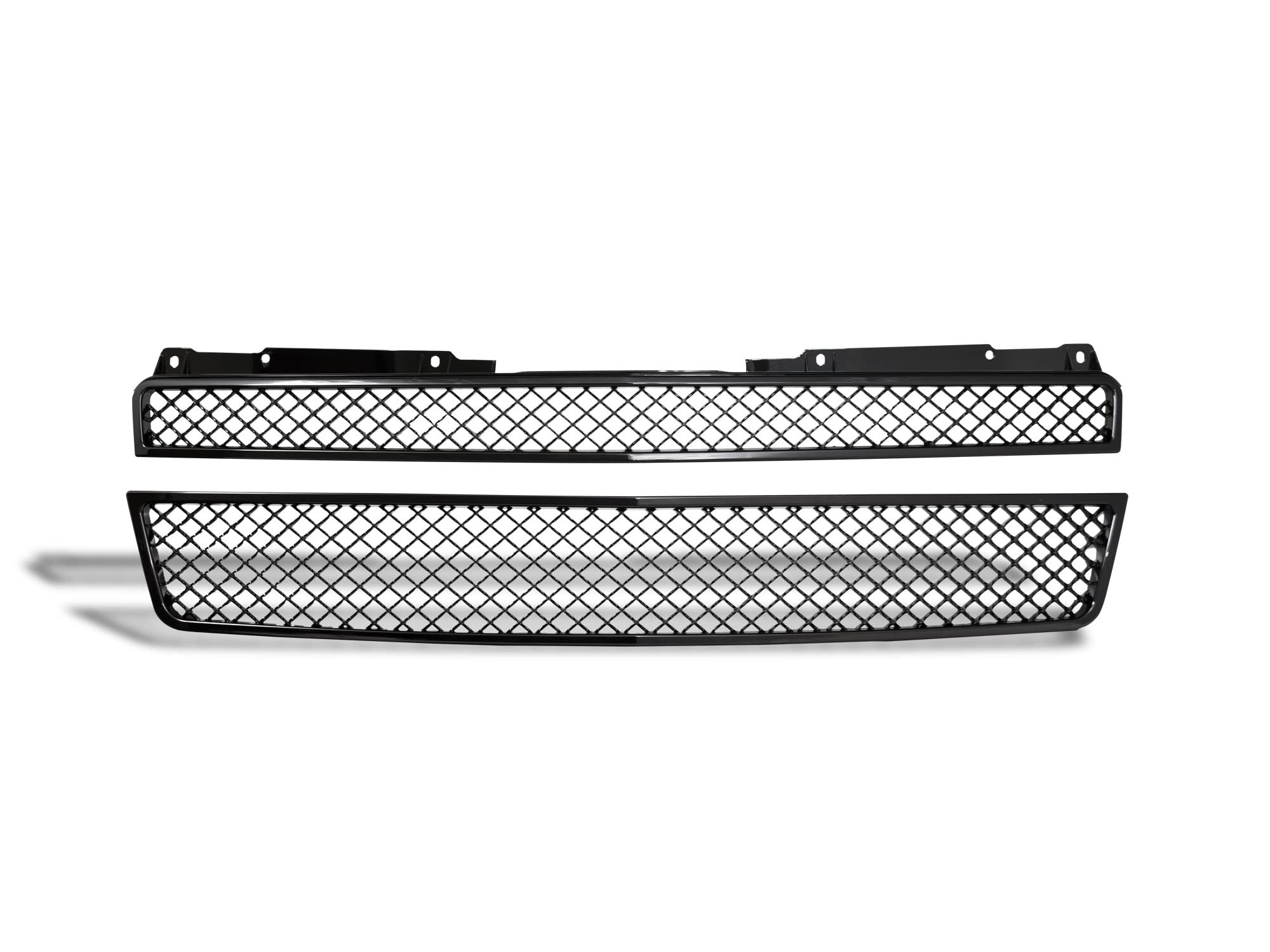 Armordillo 2007-2014 Chevy Tahoe Mesh Grille Gloss Black