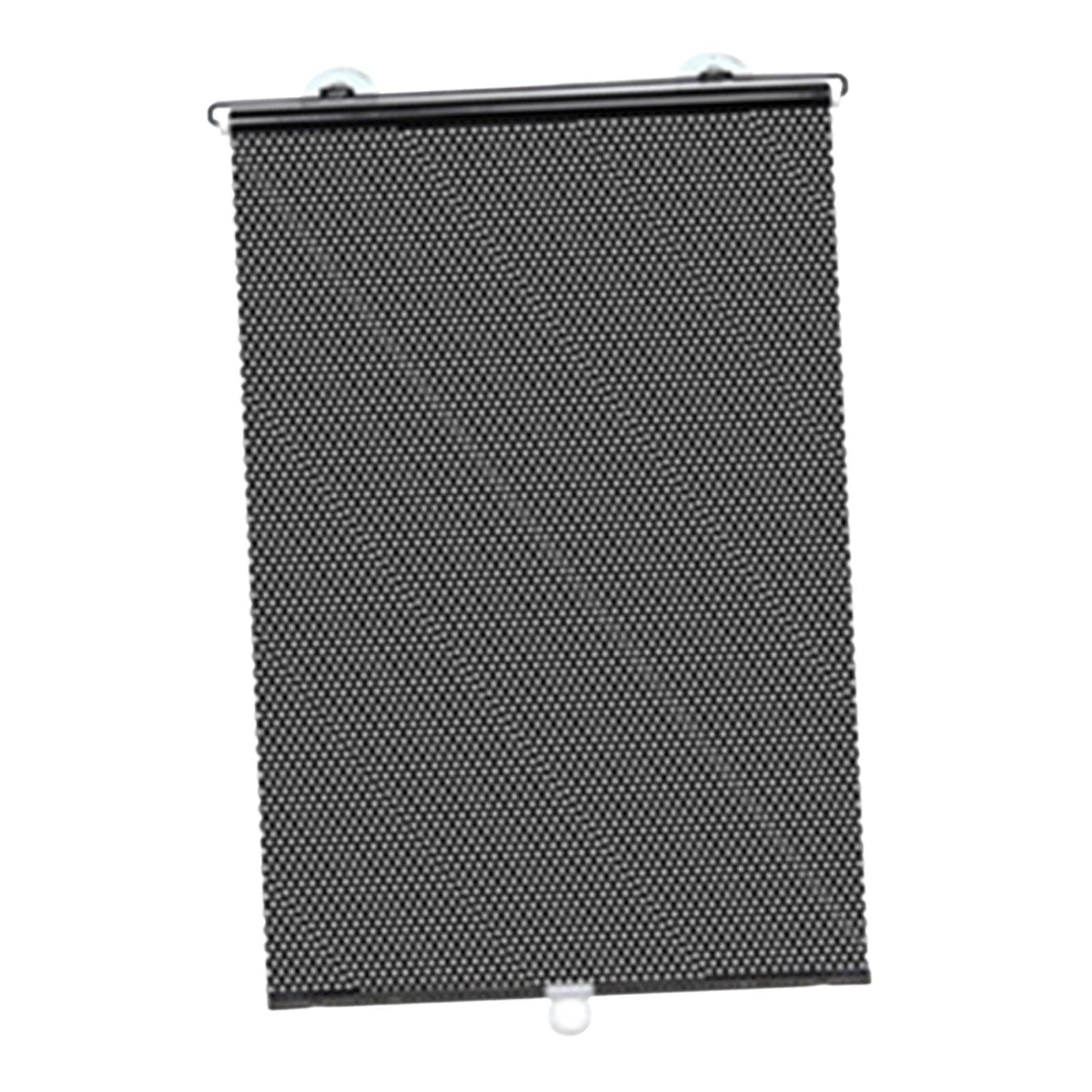 MERISHOPP Car Retractable Window Sunshade Windshield Sun Shade Protector Visor Curtain 40cmx125cm