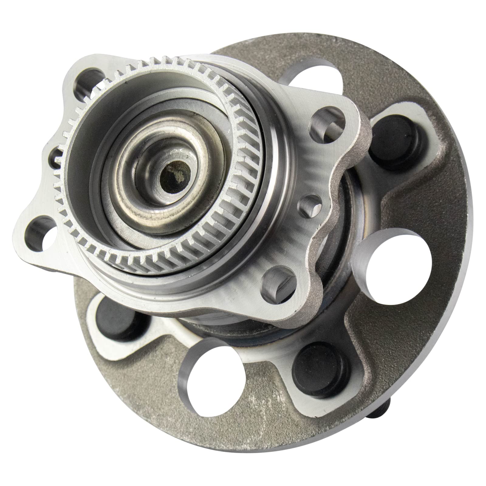 Trq Rear Wheel Hub Bearings Assembly Set Compatible With 2012-2017 Hyundai Accent Kia Rio