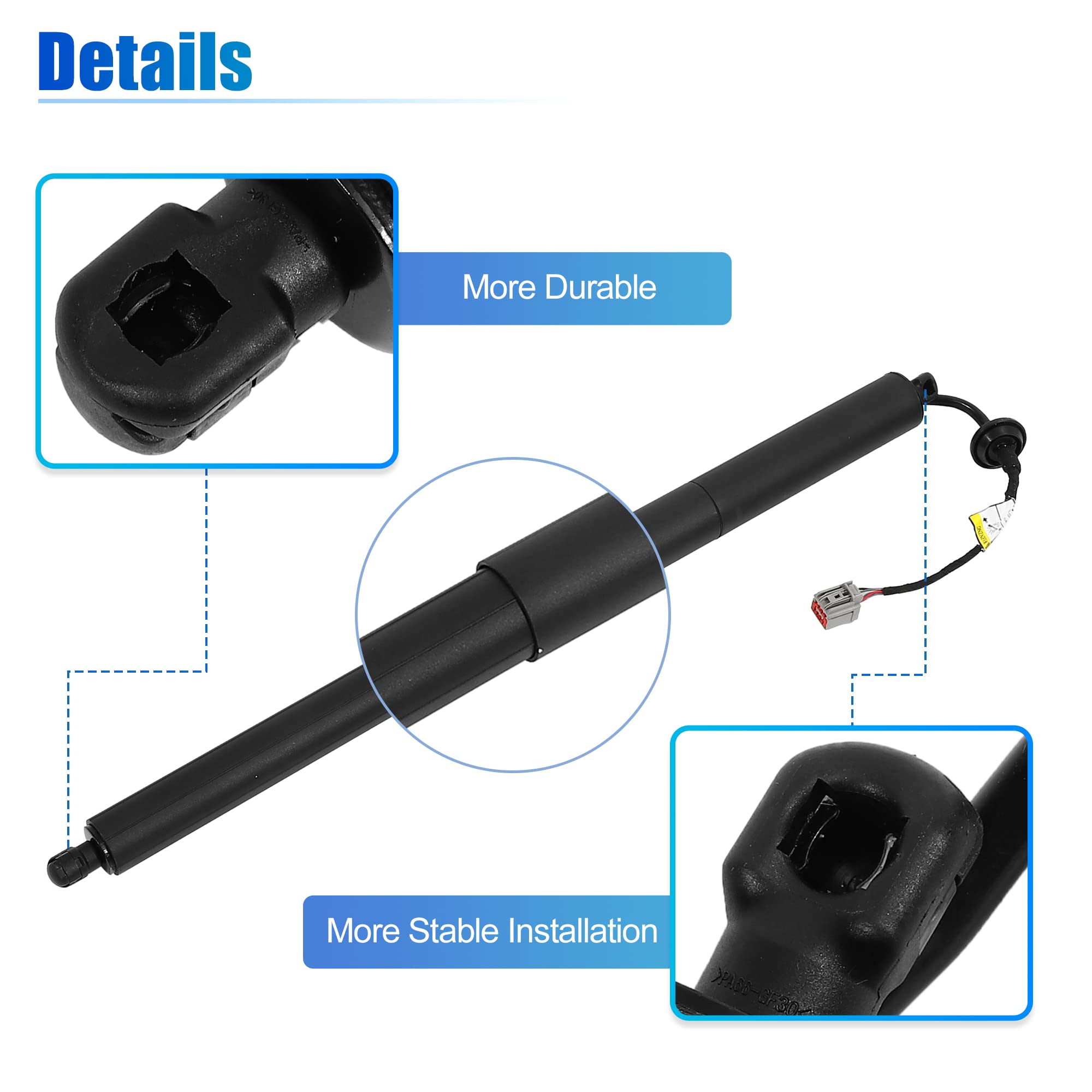 X Autohaux Rear Tailgate Power Hatch Lift Left Support For Jeep Cherokee 2015 2016 2017 2018 68231345Ac Tailgate Lift Support Shock Strut