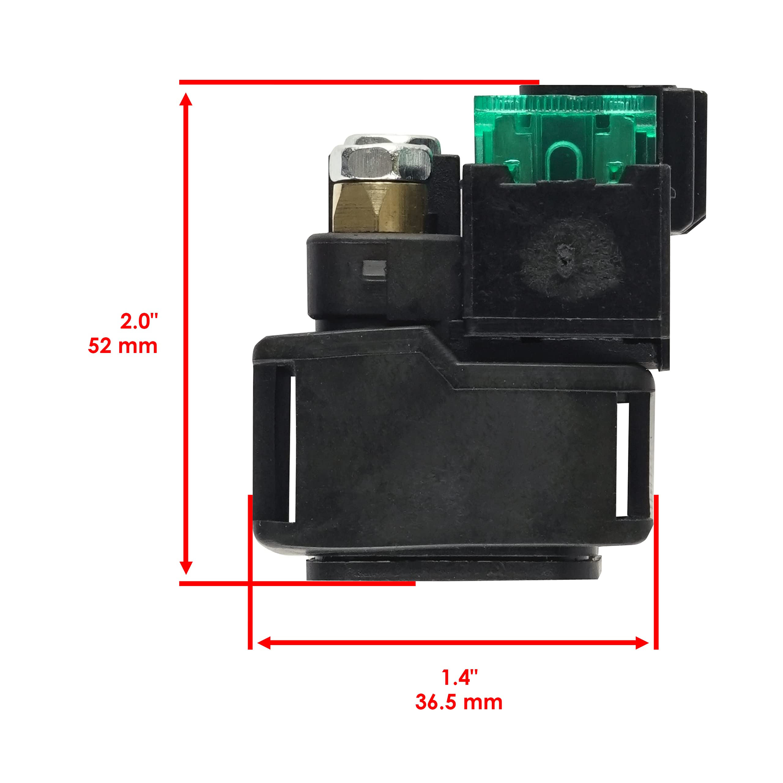 Caltric Starter Relay Solendoid Compatible with Suzuki Marauder VZ800 1997-2004 / Intruder VL1500 1998-2004 / SV650 1999-2002 /