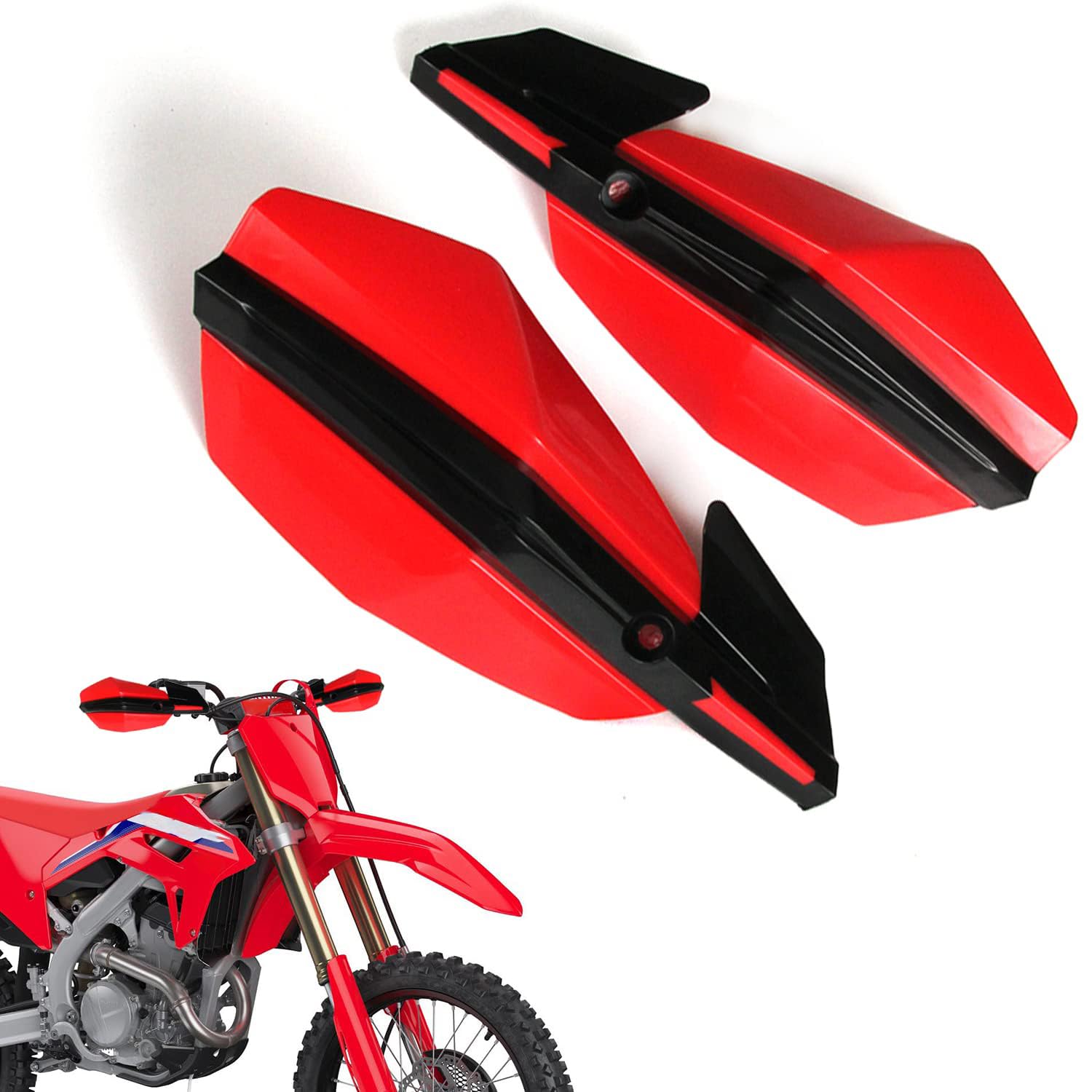 AnXin Motorcycle Handguard Dirt Bike Hand Guards 7/8'' 22mm 11/8'' 28mm Universal For CRF250 CRF450 CR250 CR125 CRF230 CRF230 XR