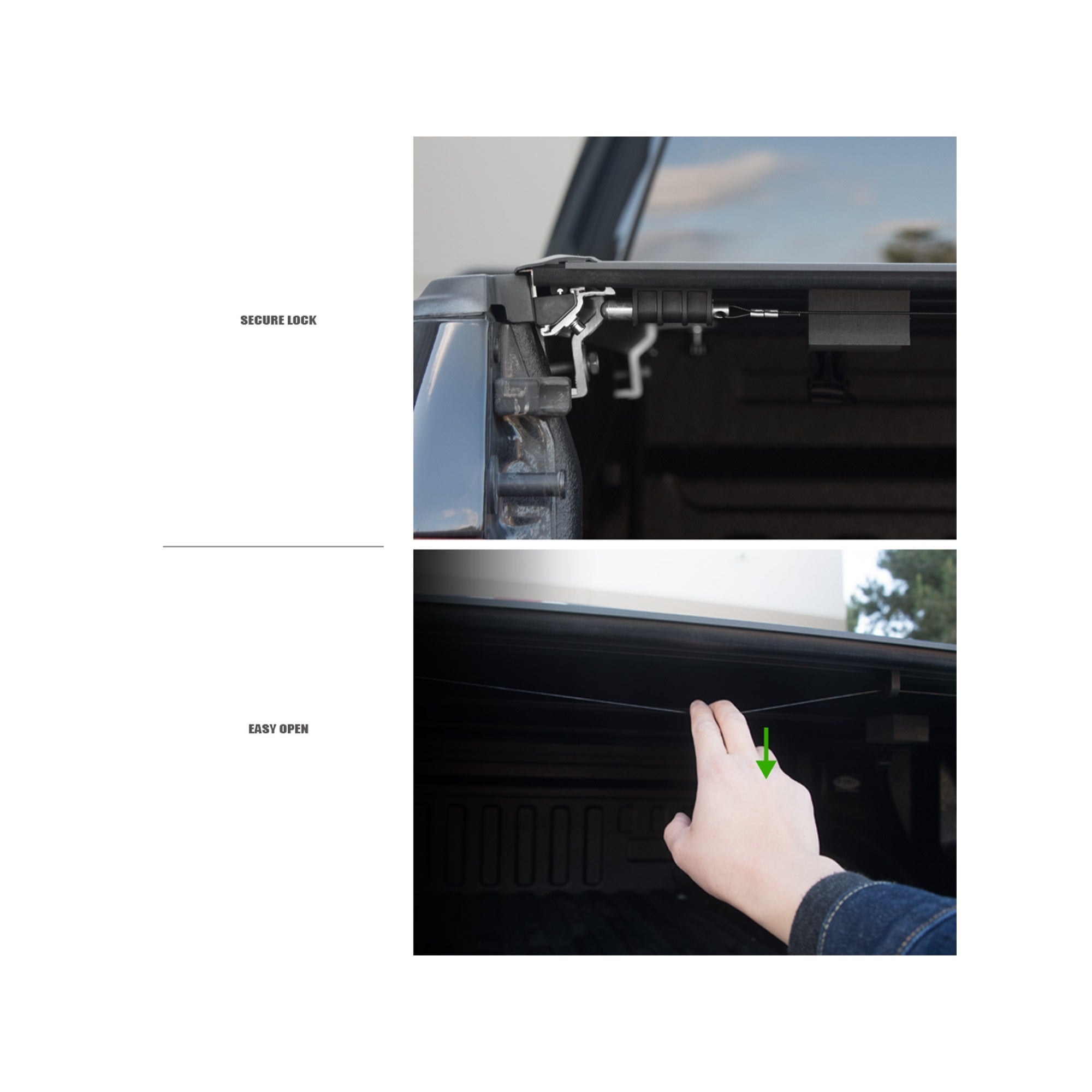 Armordillo 2014-2021 Toyota Tundra Coverex Tfx Series Folding Truck Bed Tonneau Cover (6.5 Ft Bed) (W/O Utility Track)