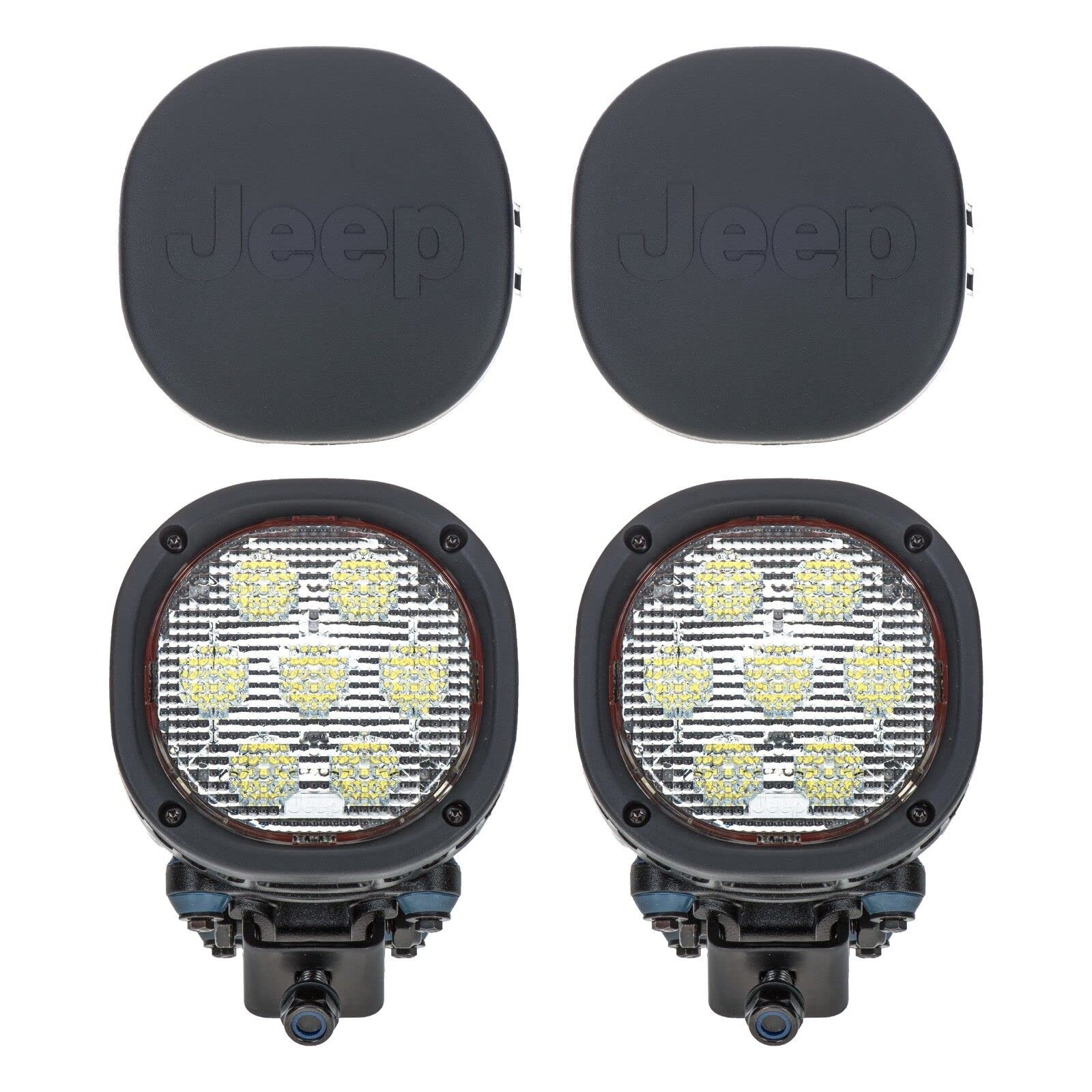 Mopar Off Road Light Kit for Jeep Wrangler - Model 82215386AB, Black