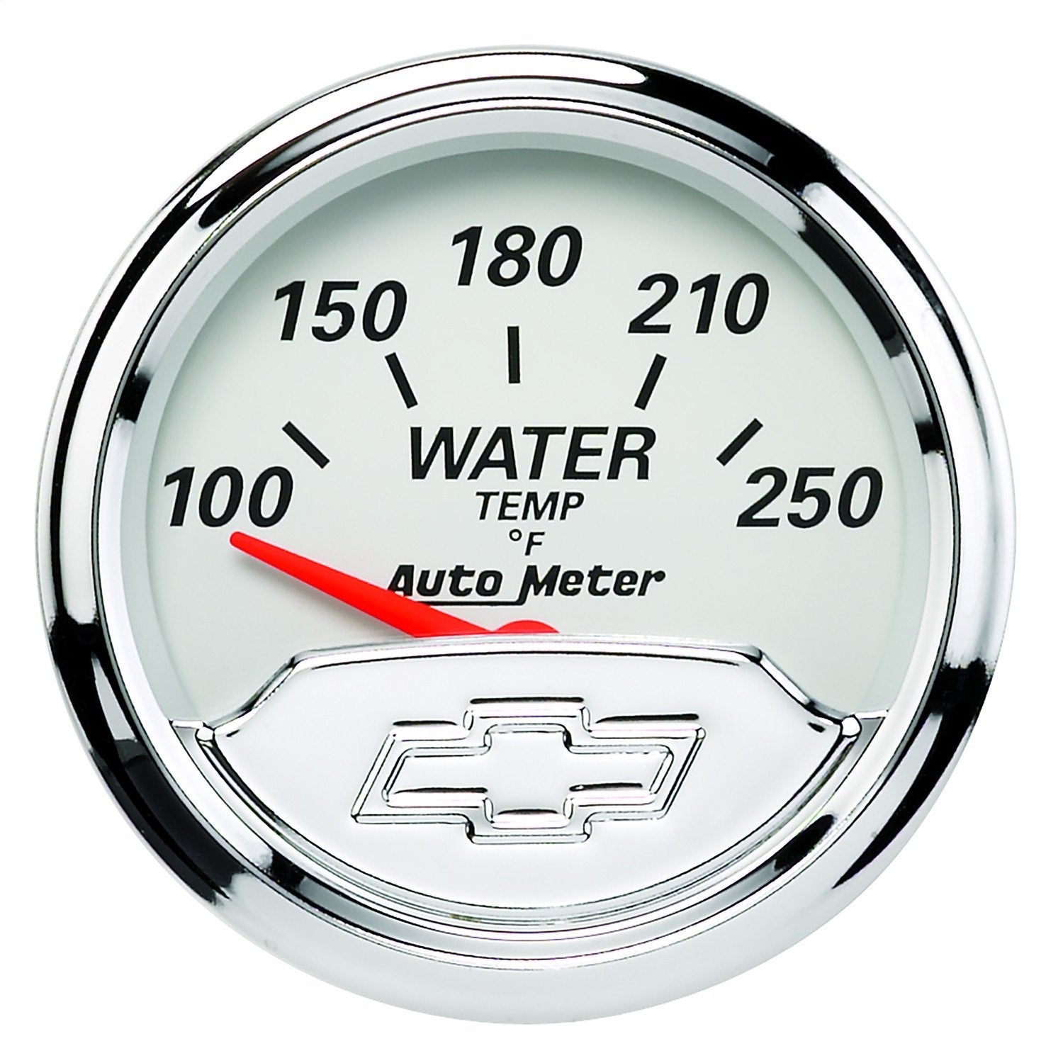 Auto Meter 1337-00408 Chevy Vintage 2-1/16'' Electric Water Temperature Gauge (100-250 Degree F, 52.4Mm)