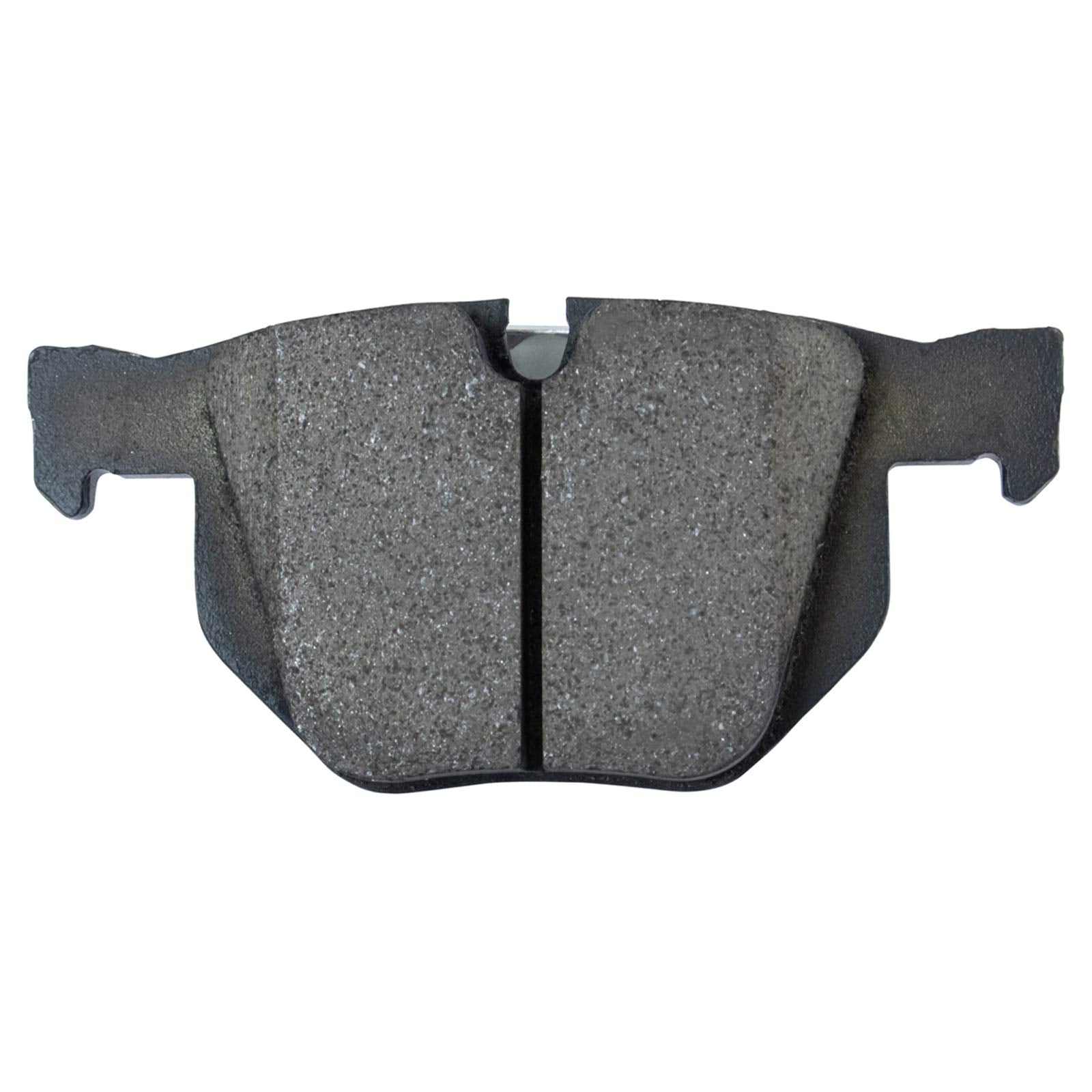 Trq Rear Brake Pad & Rotor Kit Brake Pads Brake Rotor Parking Brake Shoe Set Ceramic Compatible With 2006-2007 Bmw 525Xi 2010 52