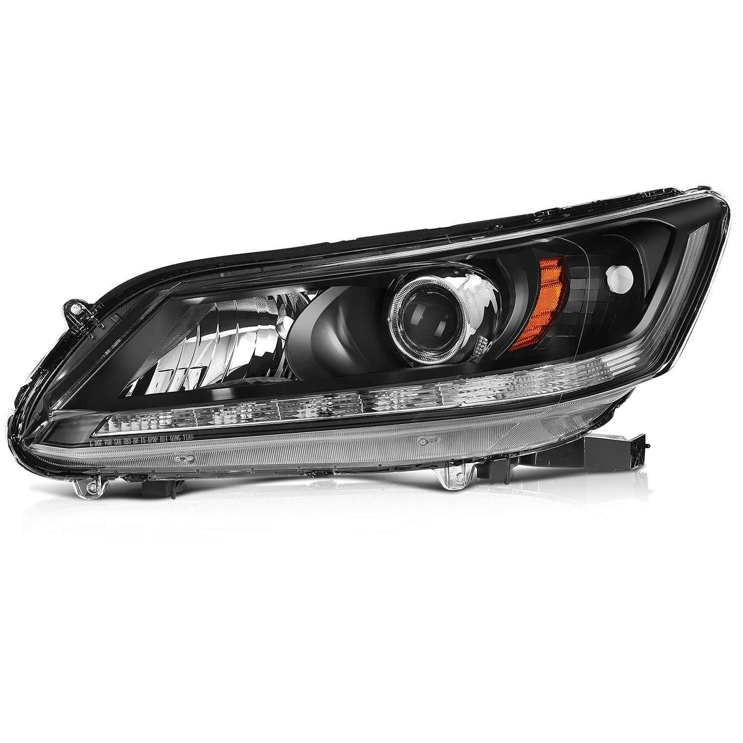OCPTY headlight Assembly A Pair Fits For Honda For Accord 2013-2015