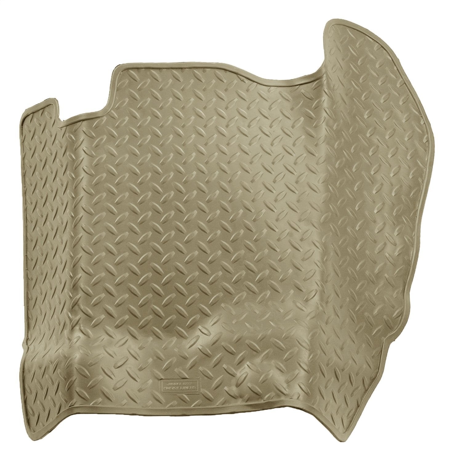 Husky Liners Classic Style Series | 2000 - 2007 Ford F-250/F-350 W/ Automatic Transmission | Center Hump Floor Liner, Tan | 8245