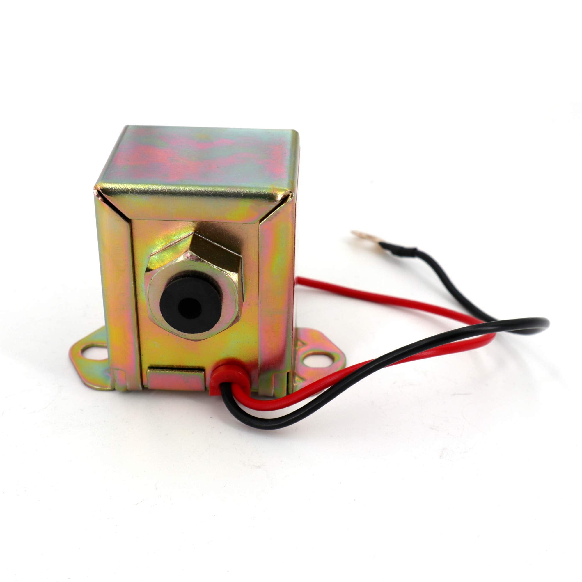 YONEDA Electric Fuel Pump 12V 4.5-7psi Heavy Duty In-Line In-Tank, Copper, Metallic, Installation Kit for Gas/Diesel Engines