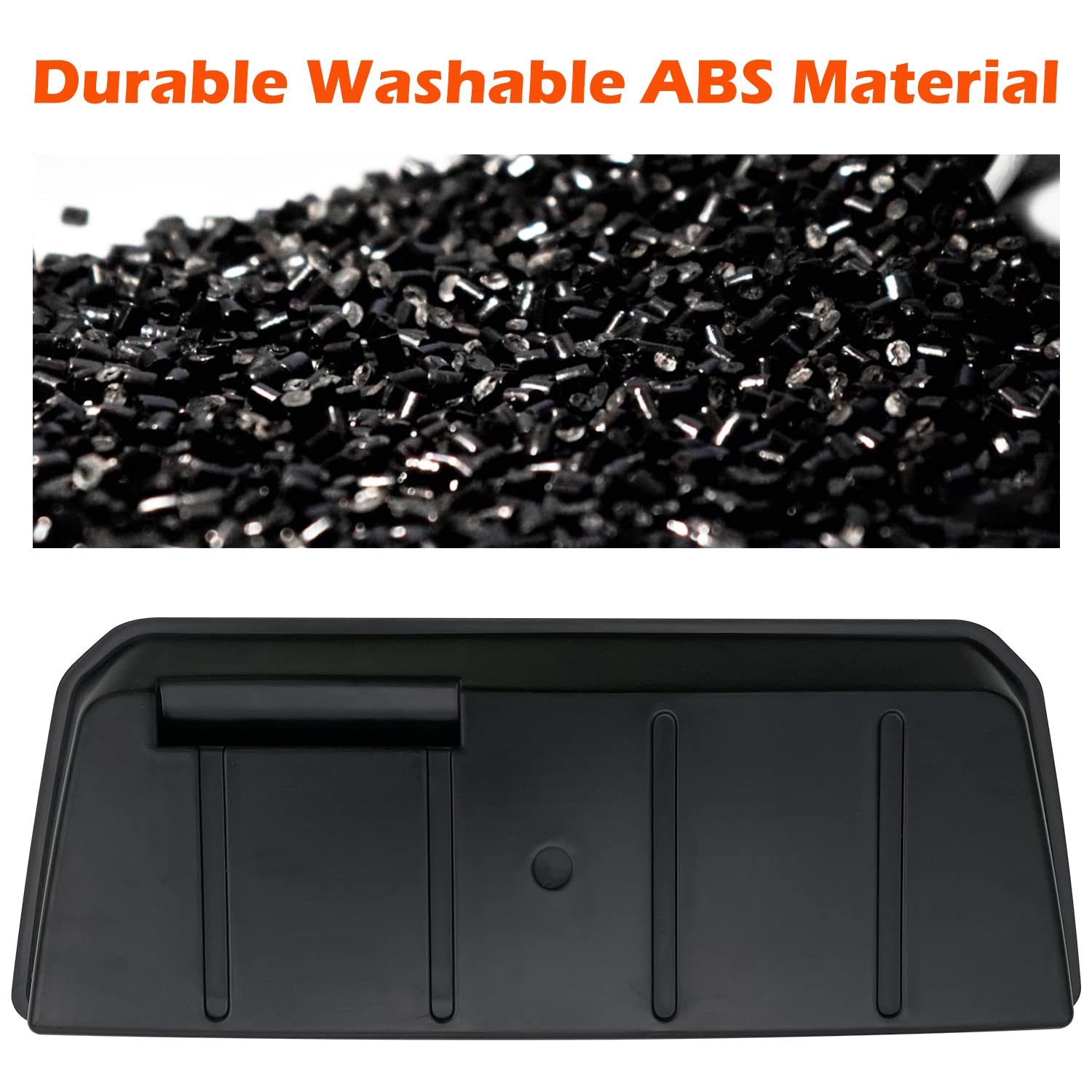 JOJOMARK Dashboard Organizer for VW Atlas & Cross Sport 2018-2023, ABS Box Storage Insert
