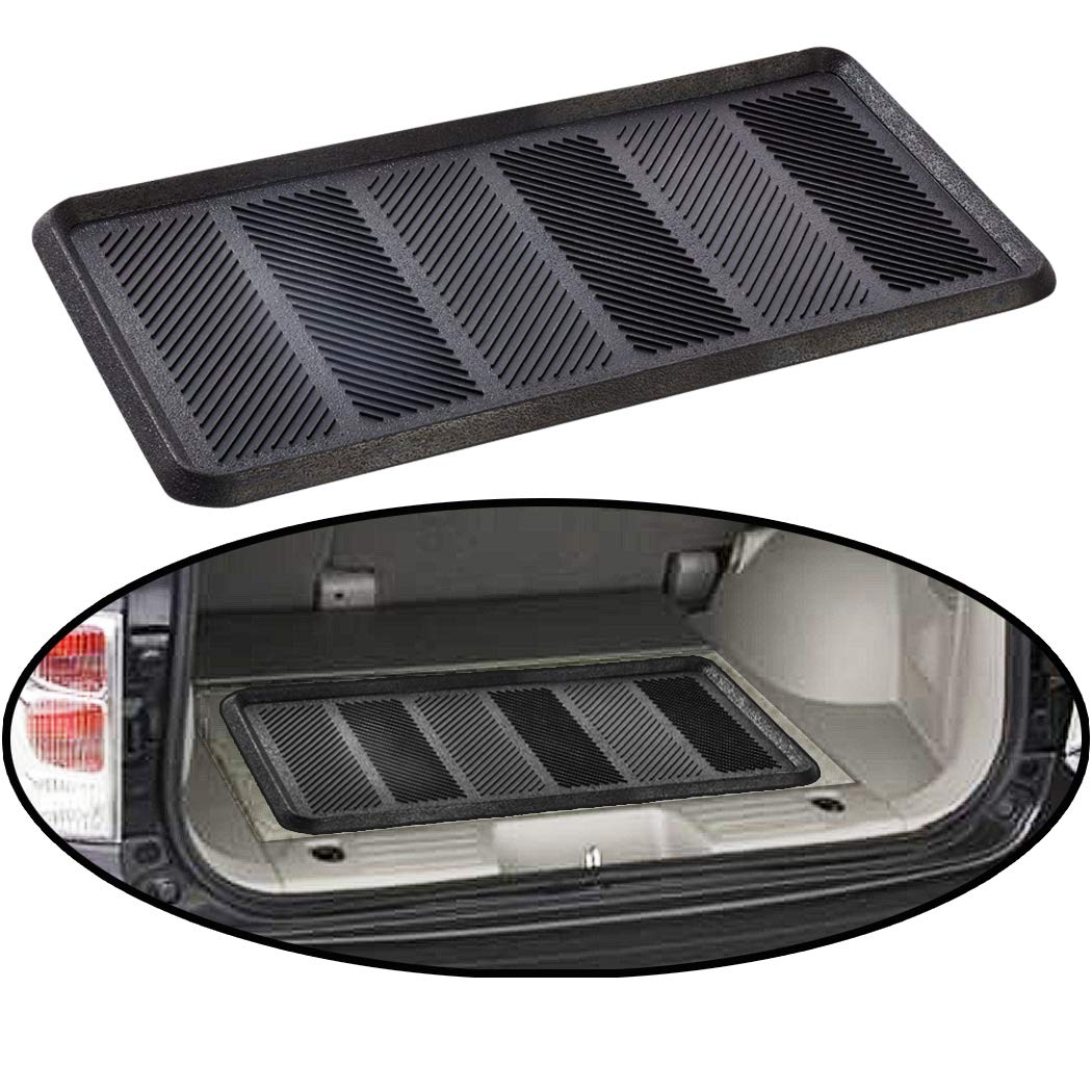 Safetycare Rubber Shoe & Boot Tray - Multi-Purpose - 32 X 16 Inches - 1 Mat
