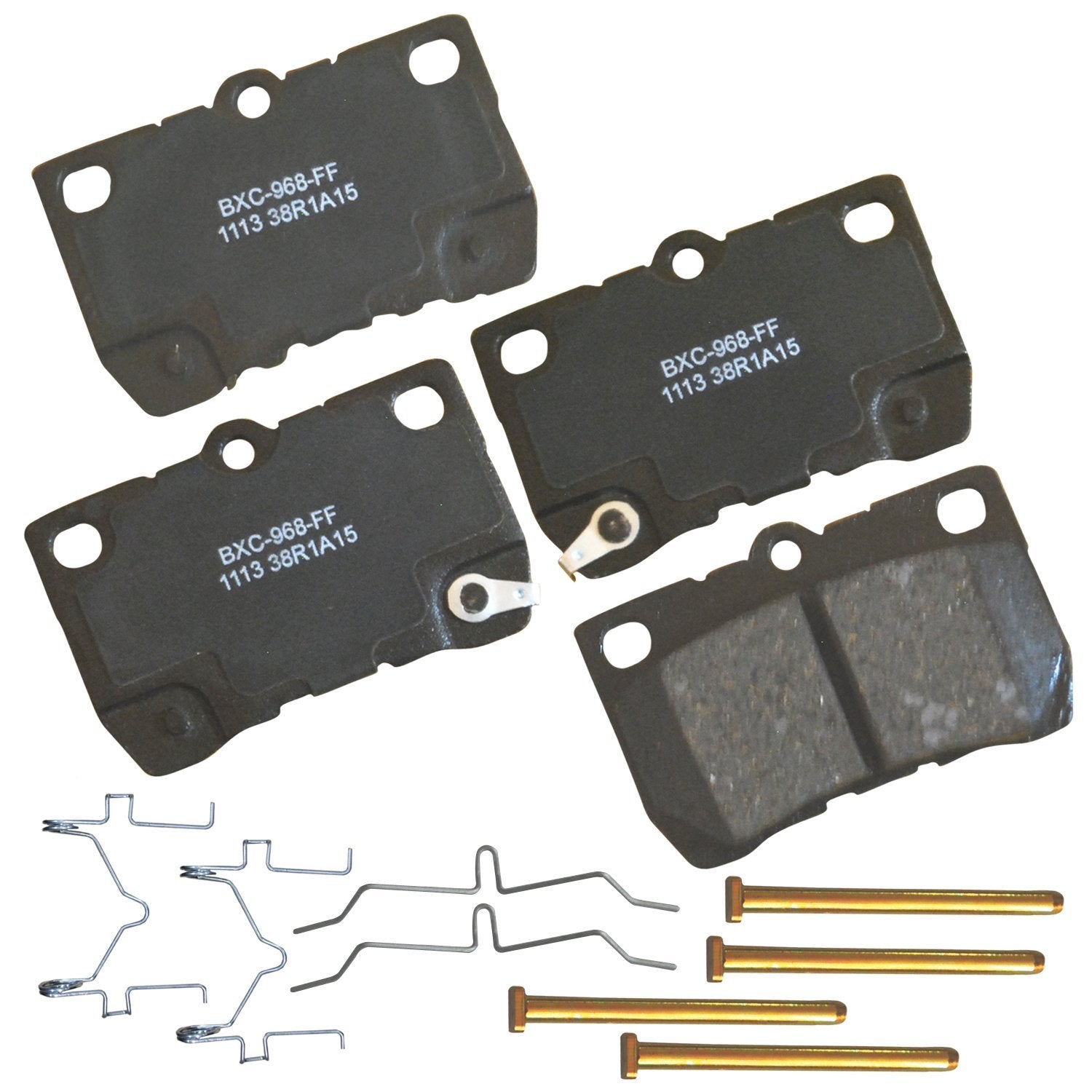 Bendix Premium Sbc1113 Ceramic Rear Brake Pads For Lexus Gs300 2006, Gs350 2011-2007, Gs430 2007-2006, Gs450H 2011-2007, Gs460 2