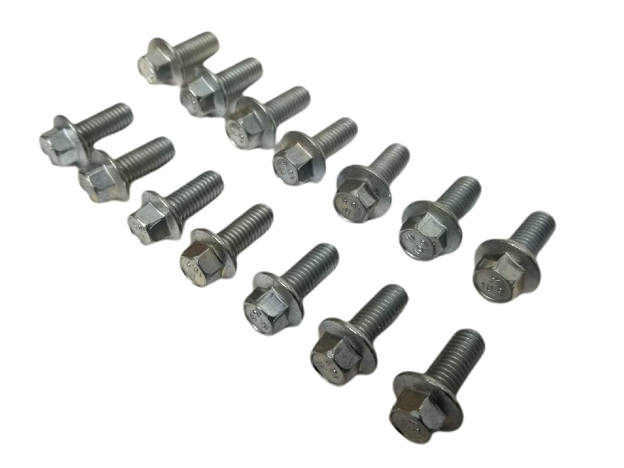 Z Whip Metric 14pc Differential Cover Bolt Kit M8-1.25x20MM Flange Bolts Compatible With 1998-Current Chevrolet GMC Silverado Si