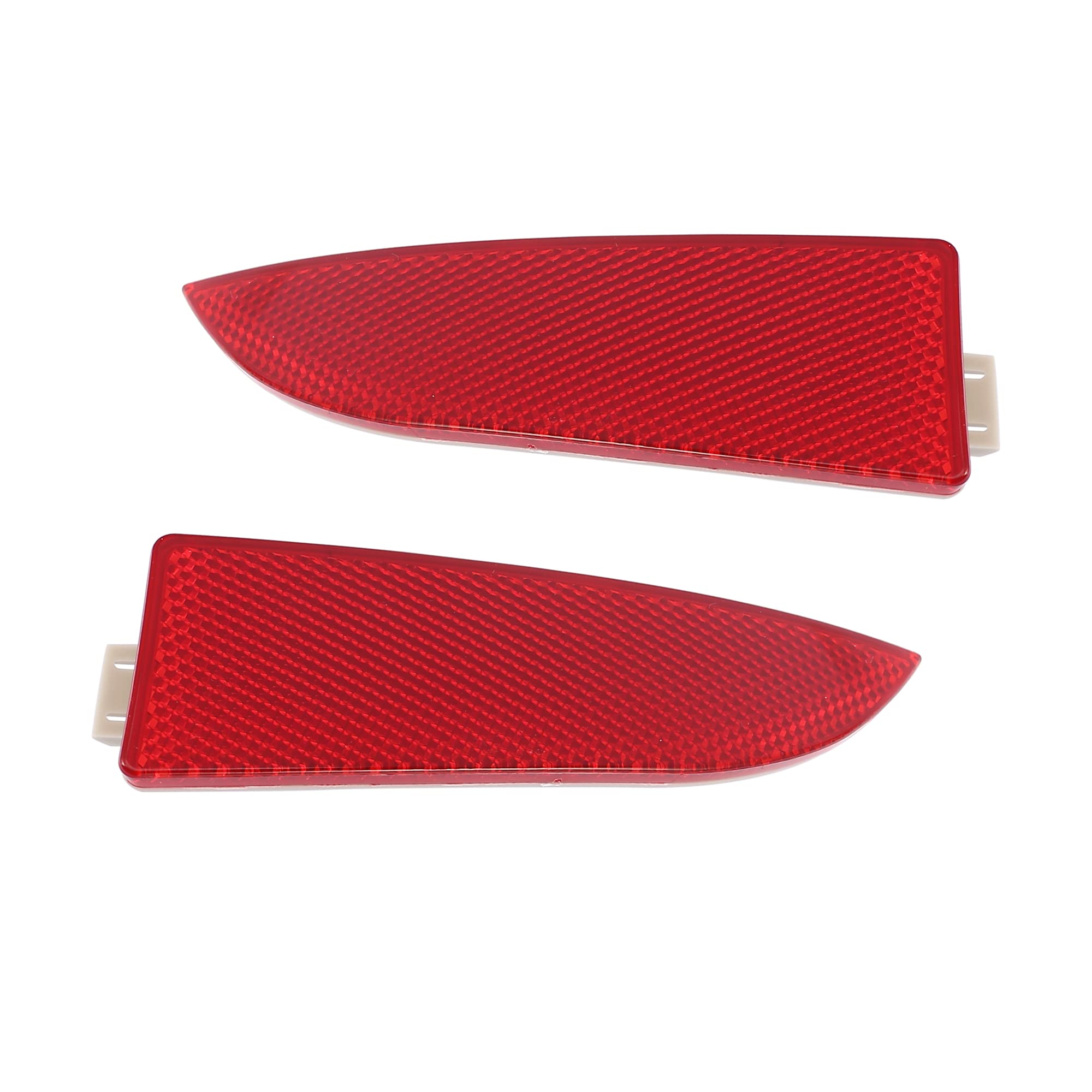 X Autohaux 1 Pair Car Rear Bumper Reflector Strip Cover Left Right Side 63147162217 63147162218 For Bmw X3 2007-2010