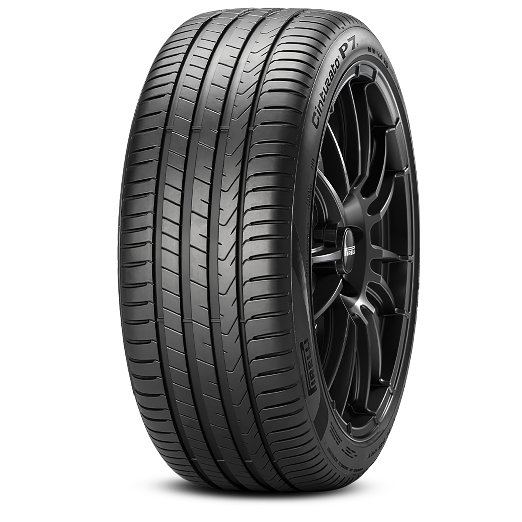 Cinturato P7 Pirelli 4118500 91V SL Black Wall Tire 4118500