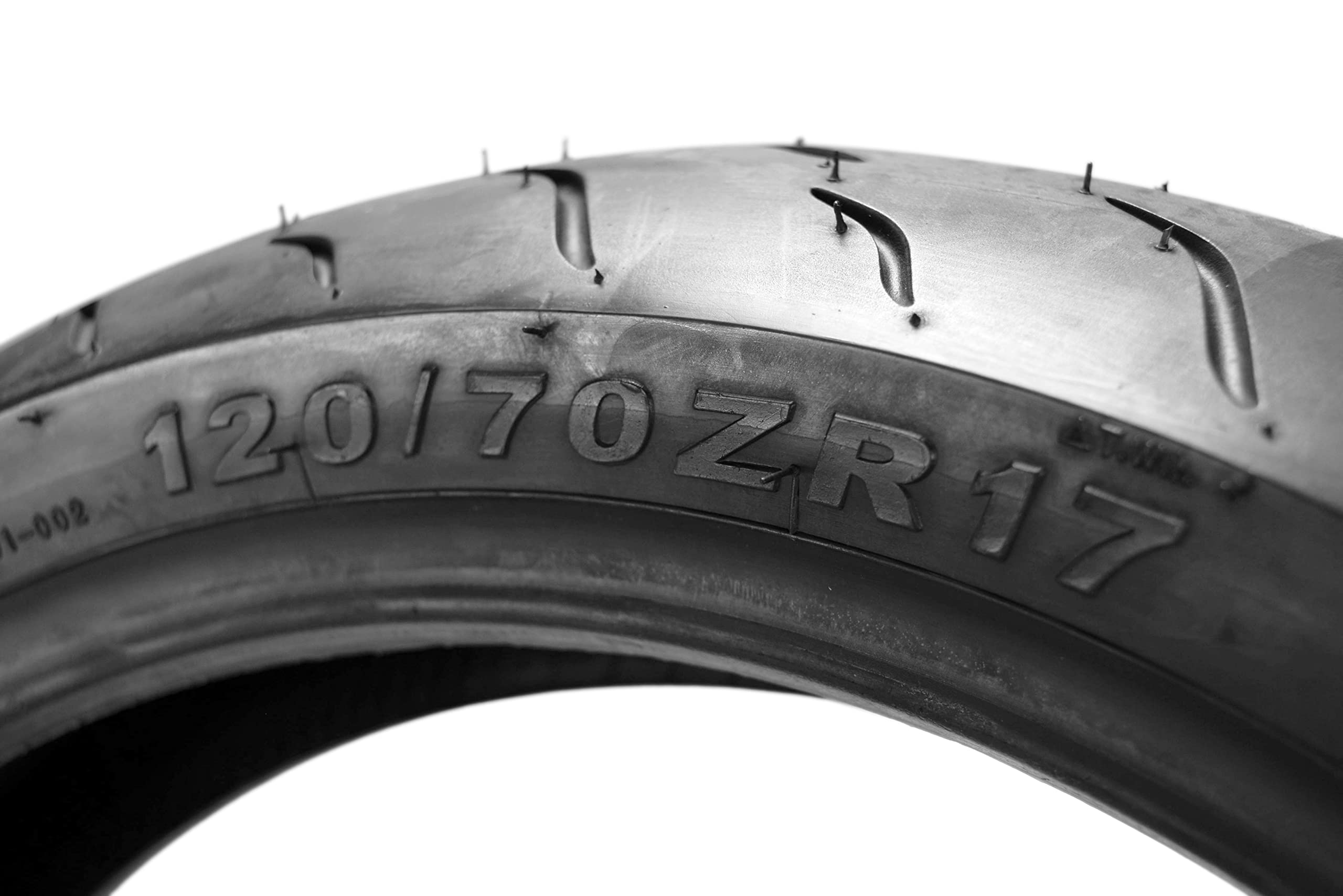 Kenda KM1 Radial Tires for Sport Touring Motorcycles - 120/70ZR17 Front & 190/50ZR17 Rear, High-Speed Stability & Wet Grip, 2-Pack