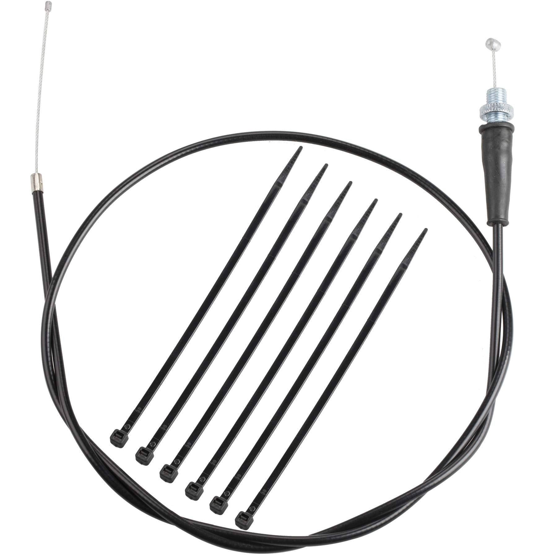 Mrelc 50-Inch Mini Bicycle Throttle Cable Compatible With Mb165 196Cc 5.5Hp Mb200 200Cc 6.5Hp And Pit Bike Thermal Warrior Ct200