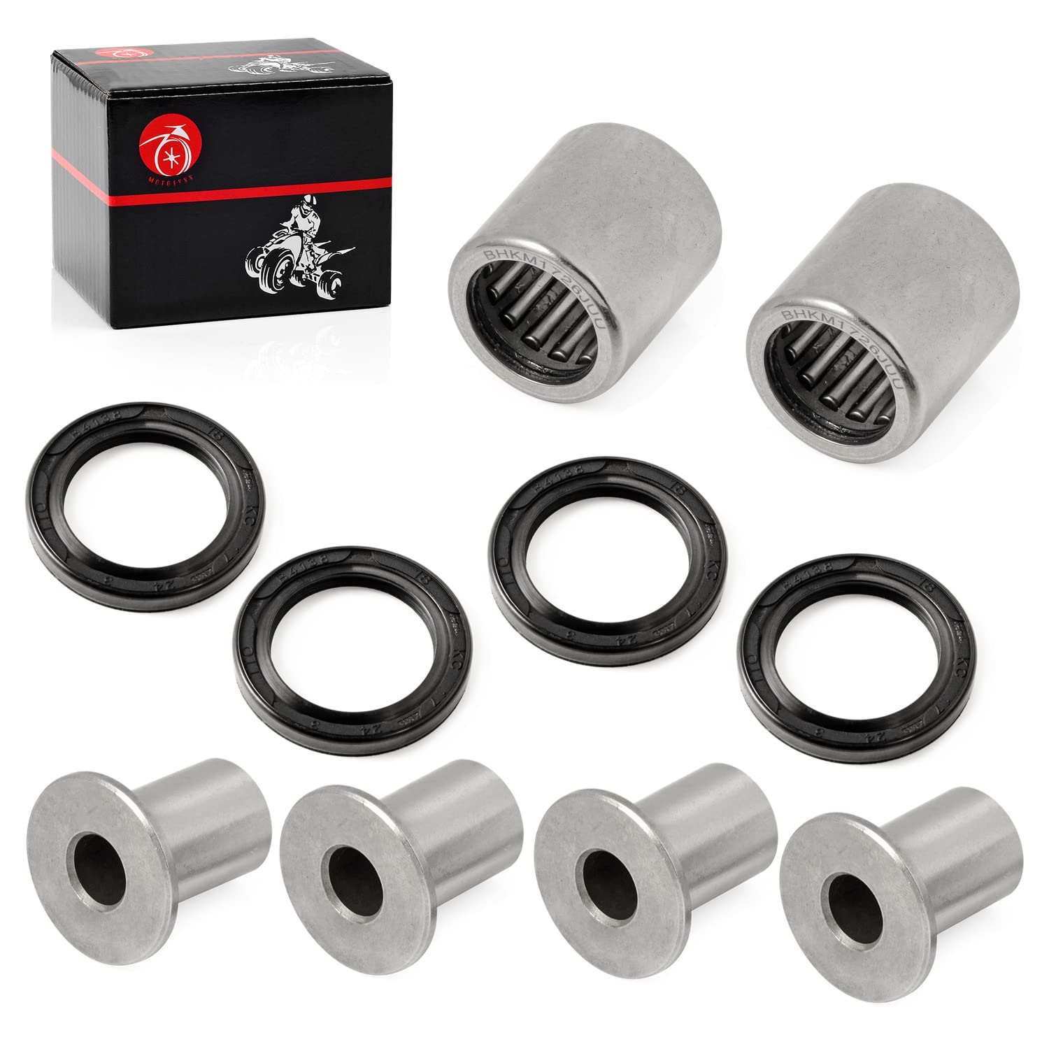 50-1014 Front Upper A Arm Bushings Bearing Seal For Kawasaki Kfx400 For Arctic Cat 400 Dvx For Suzuki Quadsport Z400 Ltz400 Ltz 
