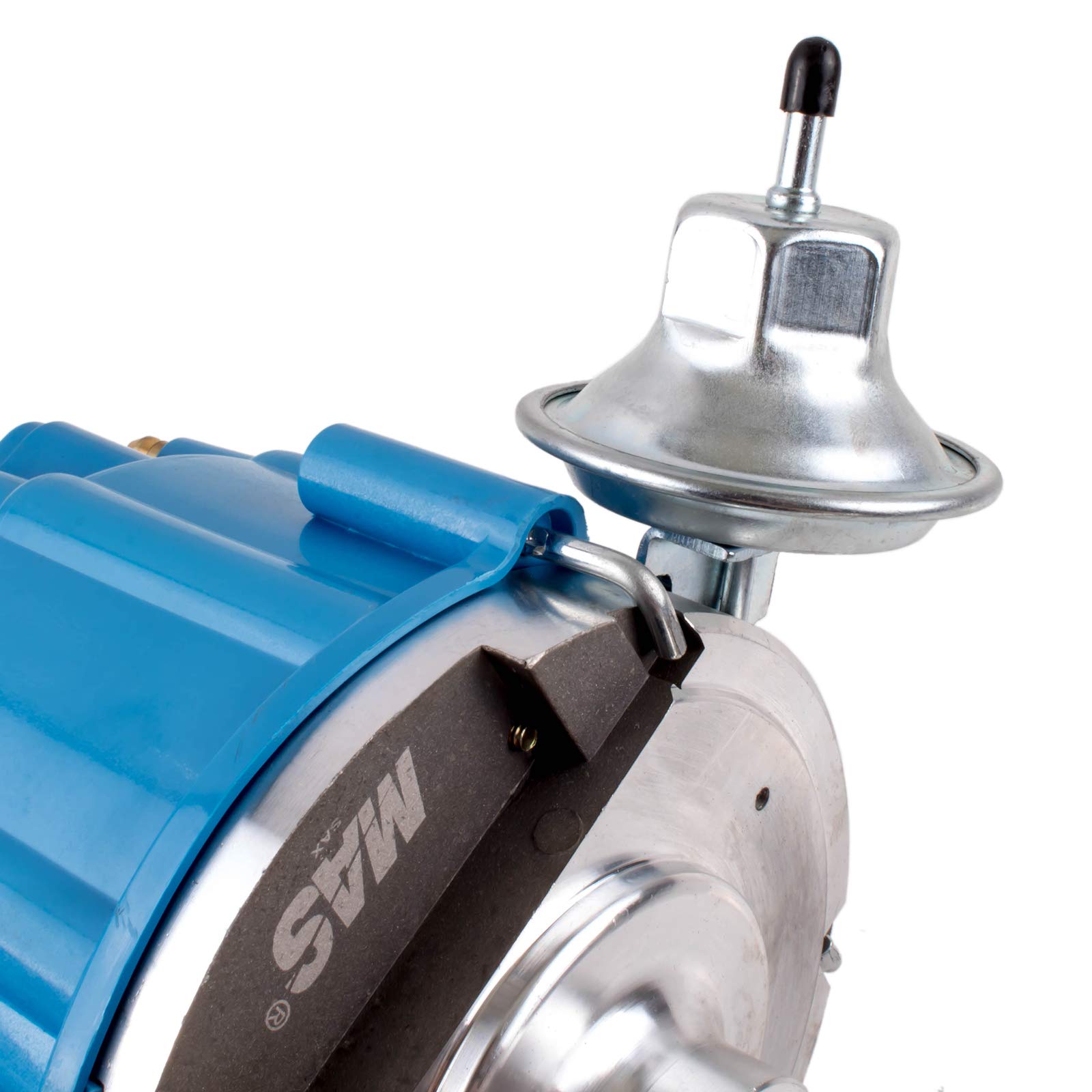 MAS HEI Ignition Distributor Kit with Cap, Rotor & Spark Plug Wires for Ford 351C/351M/400/429/460 - Blue, 65,000 Volt Coil