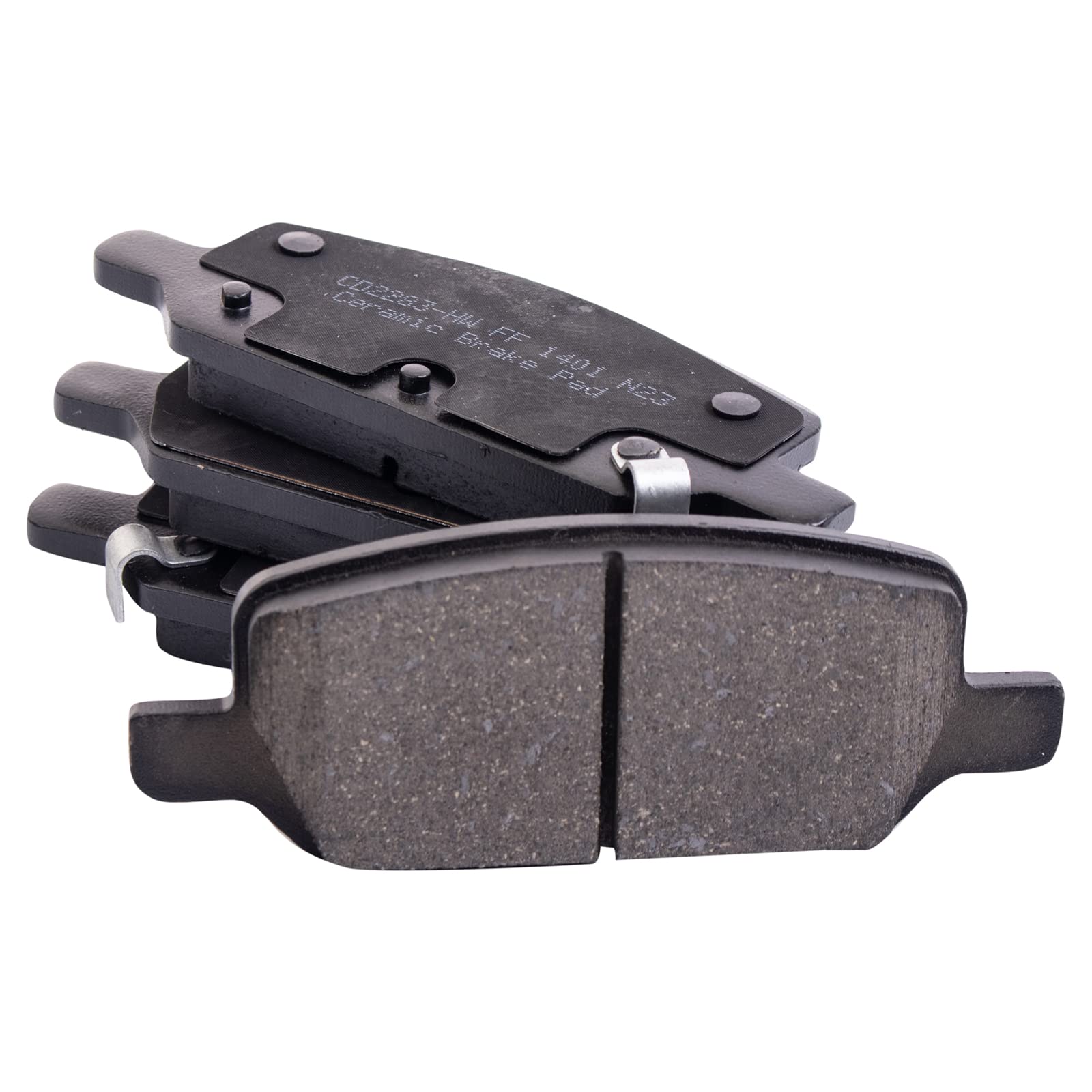 TRQ Rear Brake Pads Ceramic Compatible with 2017-2020 Tesla 3