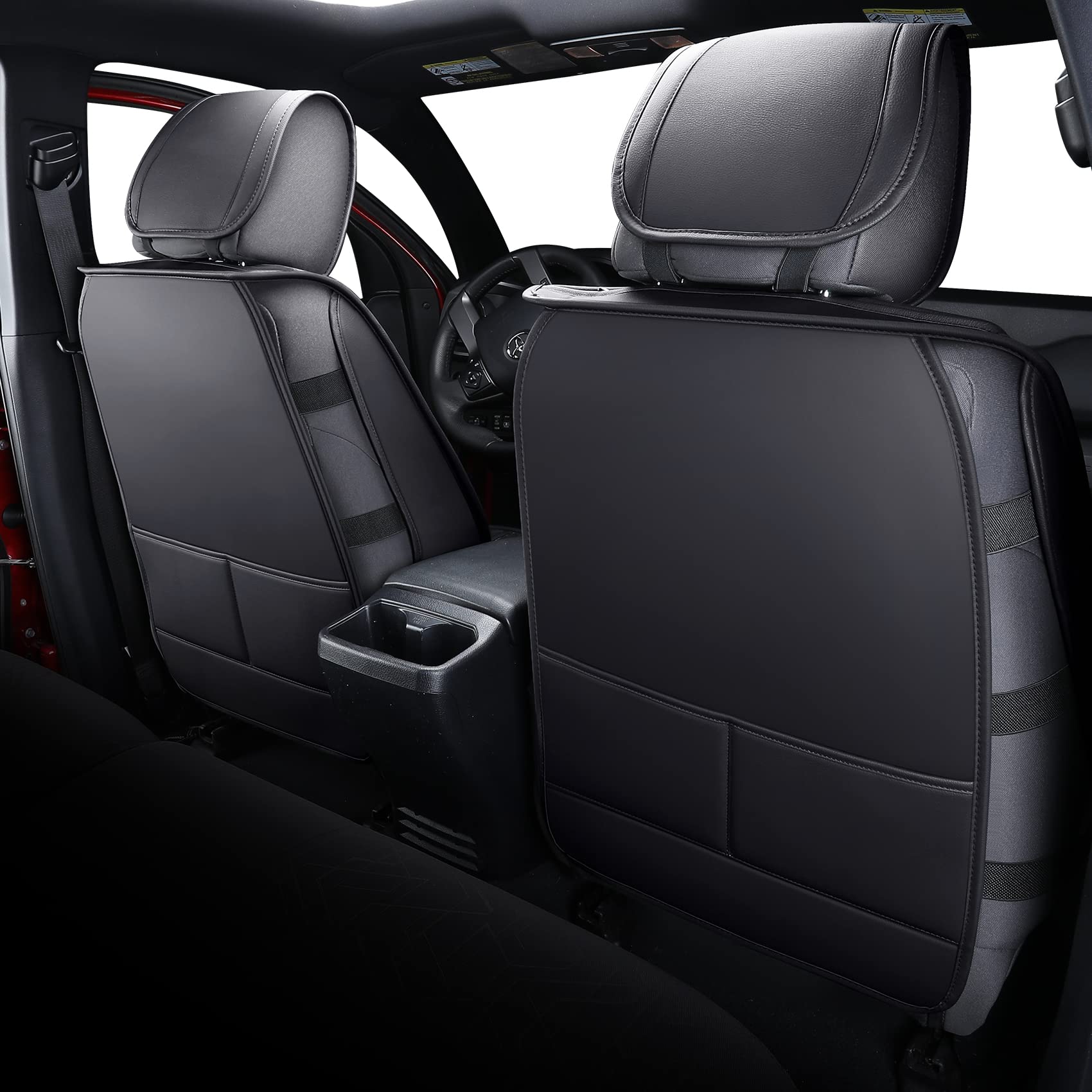 Tomatoman Toyota Tacoma Seat Covers Front Custom for 2005-2022 2023 2024 2025 Trucks Access Crew Extended Double Cab TRD Sports