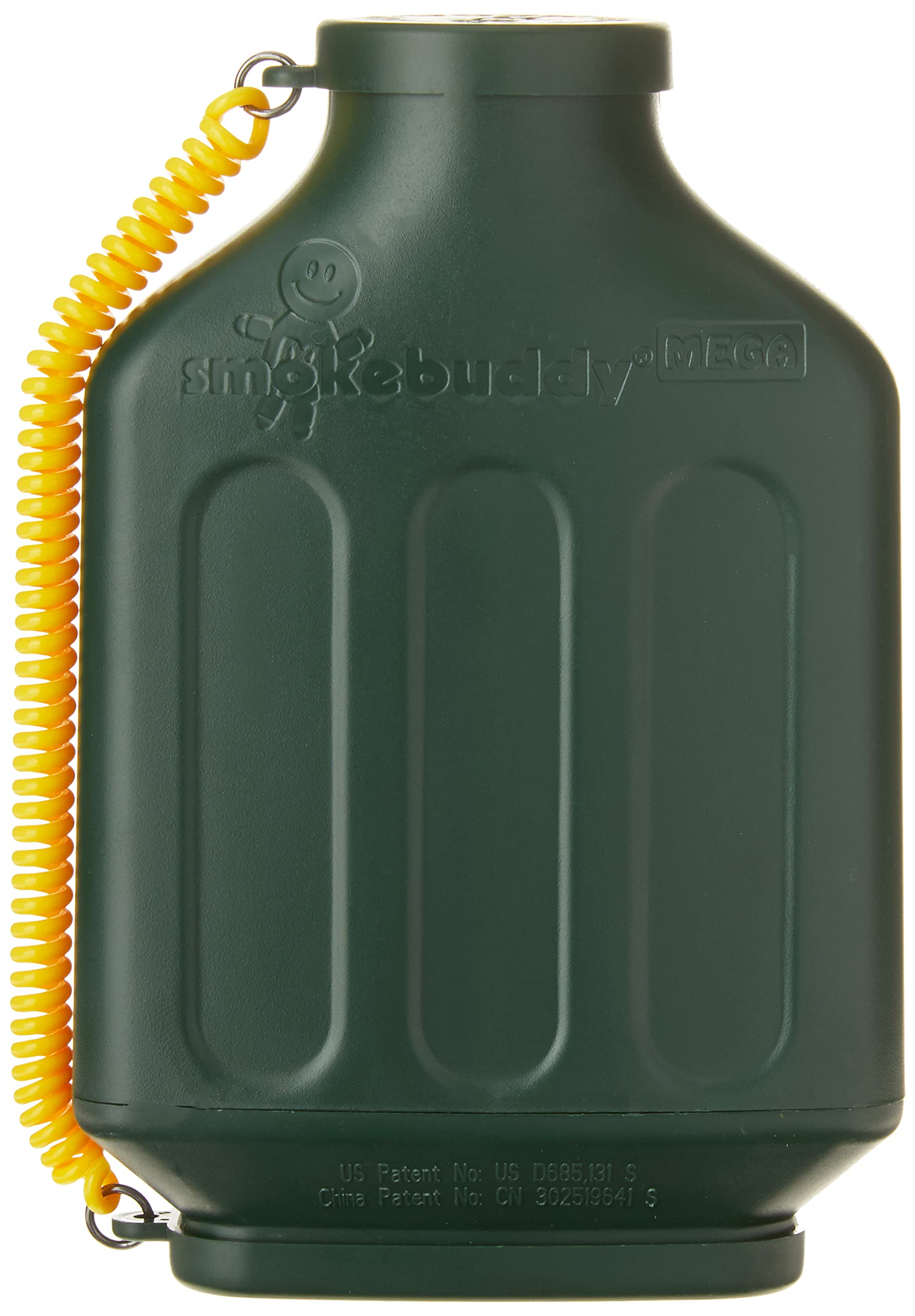 smokebuddy Mega Personal Air Filter, Large Green Plastic, Model 0161-GRN
