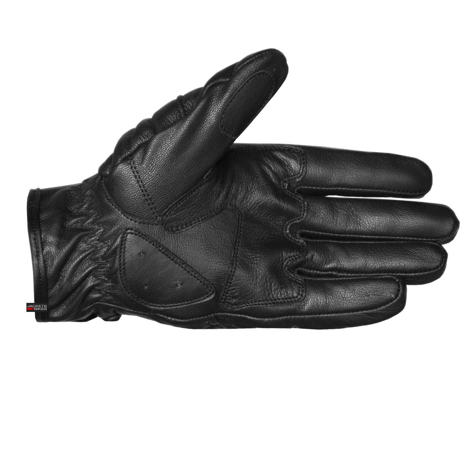 Jackets 4 Bikes Men's Vintage Goatskin Leather Motorcycle Gloves Gel Padded Cruiser Street Riding Protective Racing Powersports