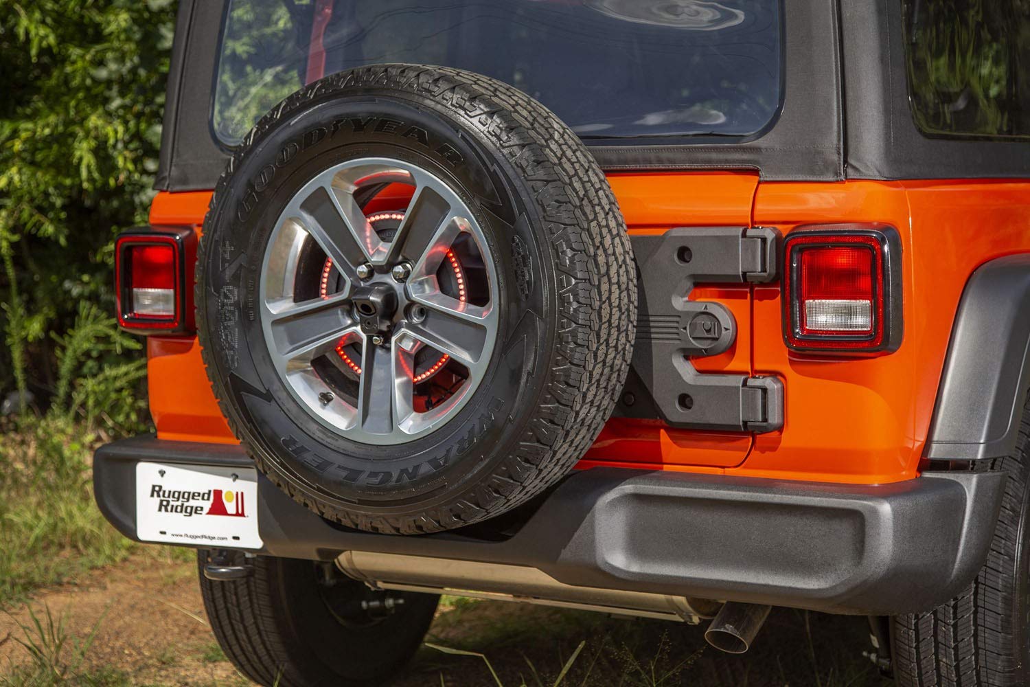 Rugged Ridge Hd Tire Carrier For Jeep Wrangler Jl | Hinge Casting, Heavy Duty | 11546.56 | Fits 2018-2025 Jeep Wrangler Jl
