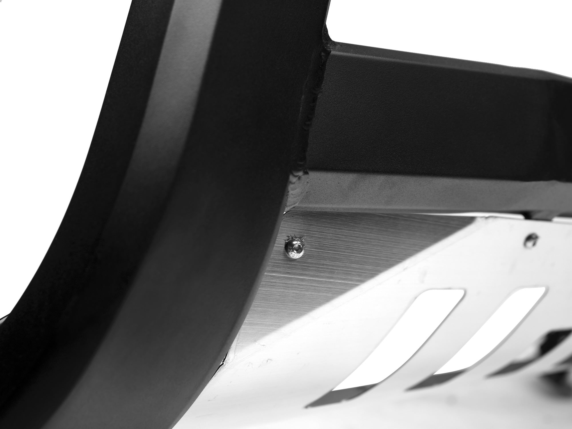 Armordillo 2011-2018 Toyota Sienna Ar Series Bull Bar W/Led - Matte Black W/Aluminum Skid Plate