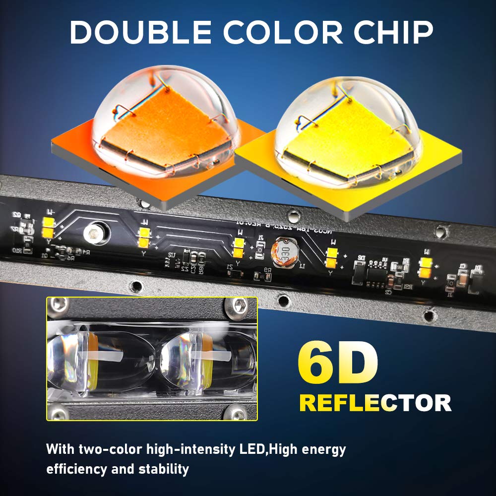 Co Light Led Light Bar Single 20 Inch Slim Single Row Lightbar Driving Combo Beam Off Road Fog Work Lights With Mounting Bracket