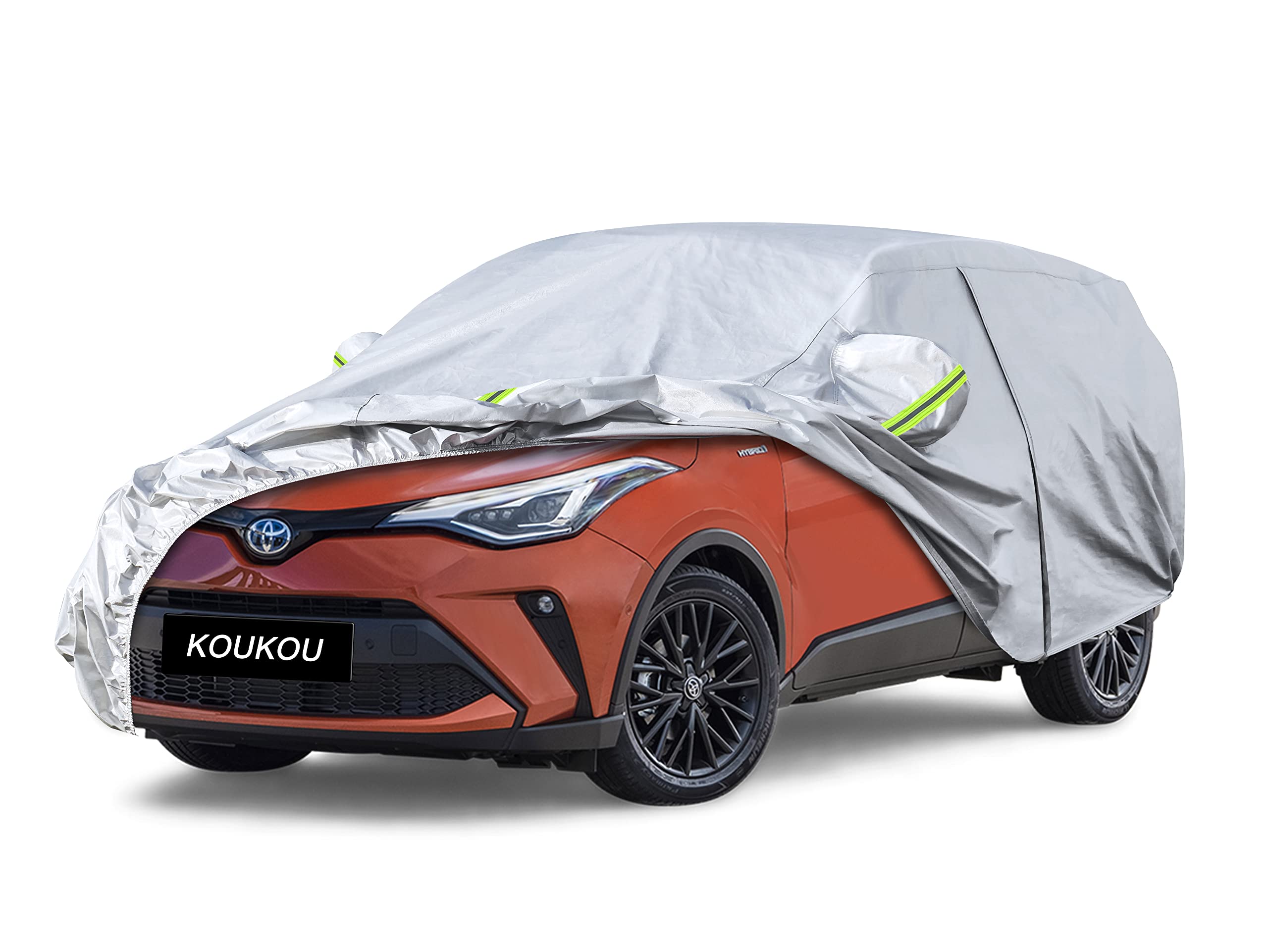 Koukou Suv Car Cover Custom Fit Toyota Ch-R From 2016 To 2025, Waterproof All Weather For Automobiles, Sun Rain Dust Snow Protec