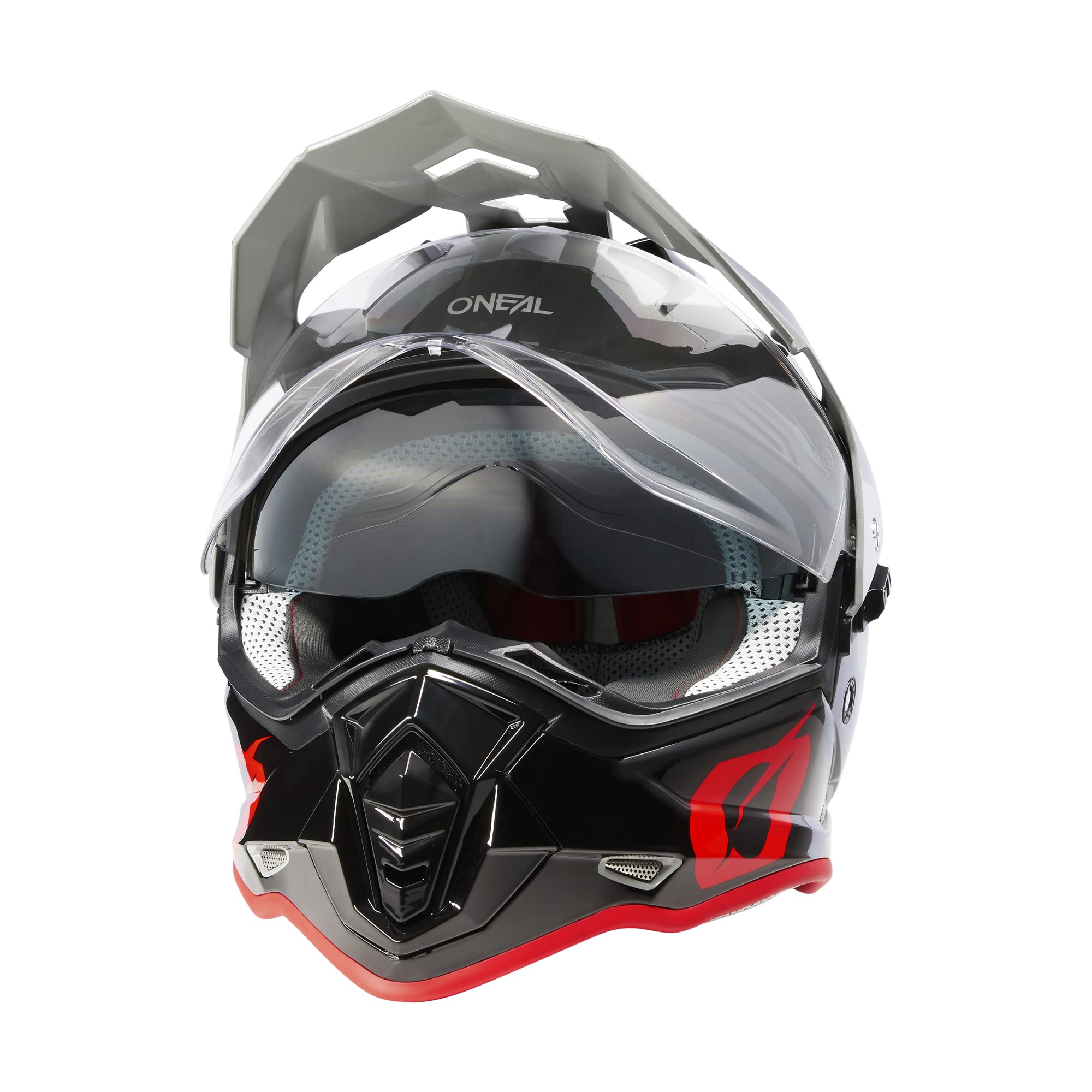 O'Neal Sierra Helmet, Gray/Black/Red Xsm