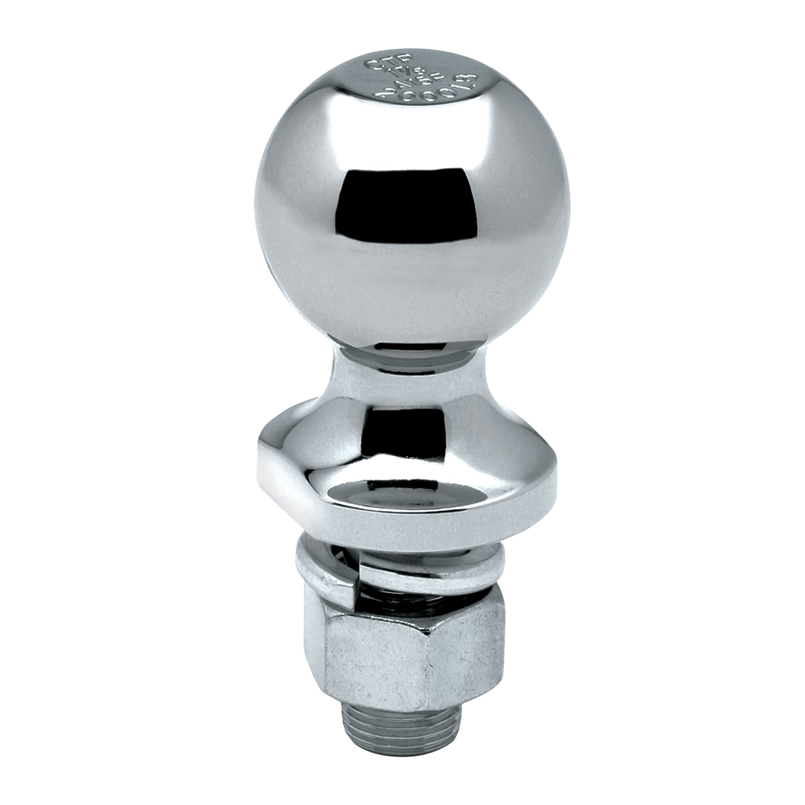 Tow Ready Reese 63884 Packaged Class I Hitch Ball, Chrome - 1-7/8 Ball x 1 x 2-1/8, 2,000 lbs.
