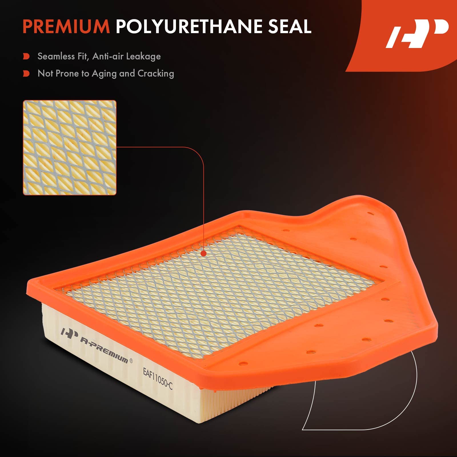 A-Premium Engine Air Filter Compatible with Chrysler Town & Country & Dodge Grand Caravan & Ram C/V & Volkswagen Routan, 2011-20