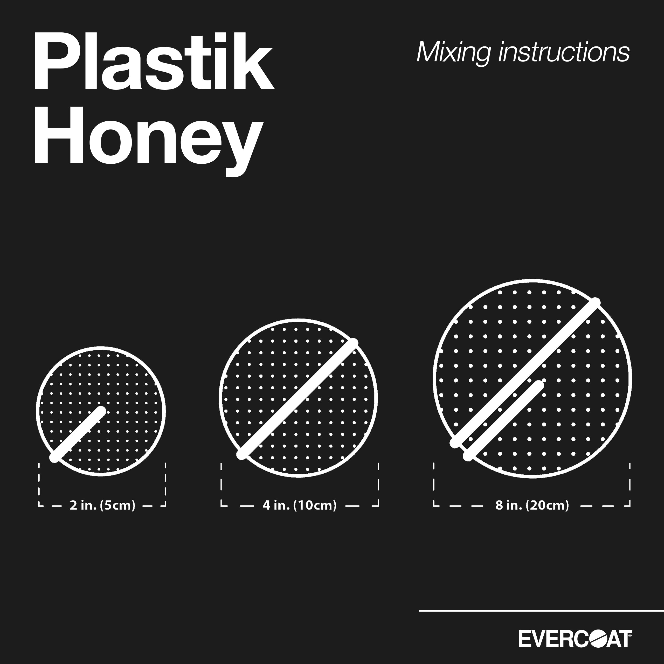 Evercoat Plastik Honey Auto Body Filler Thinner - 16 Fl Oz, 1 Pint, Resin, Model 1249