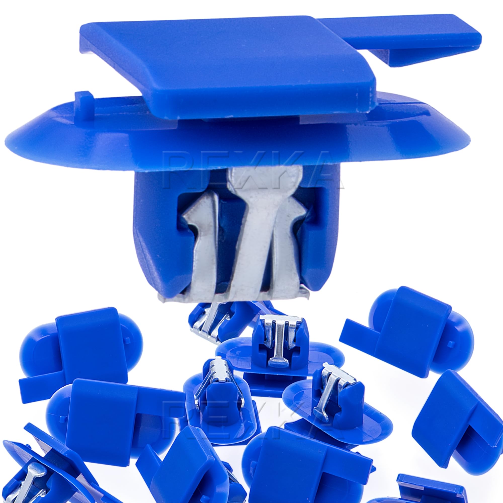 Rexka 20pcs Interior Trim Molding Clip Retainer for GM 11611623 Chevy Corvette Impala Malibu Silverado Cadillac ATS GMC Sierra