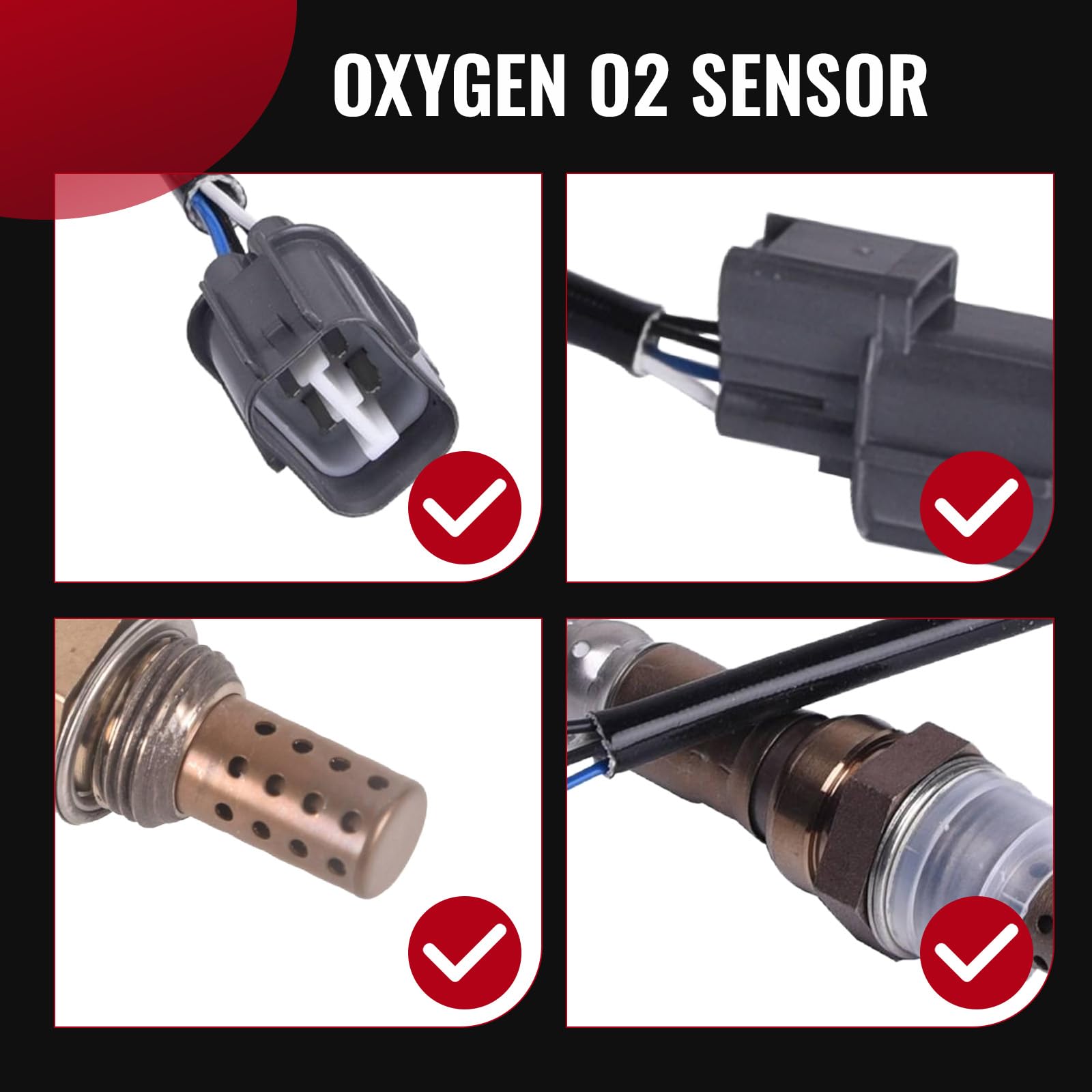 Bapmic 234-4099 Oxygen Sensor Downstream Sg336 13007 Replacement For 1992-2000 Honda Civic Odyssey Accord 92 93 95-99 Acura Inte