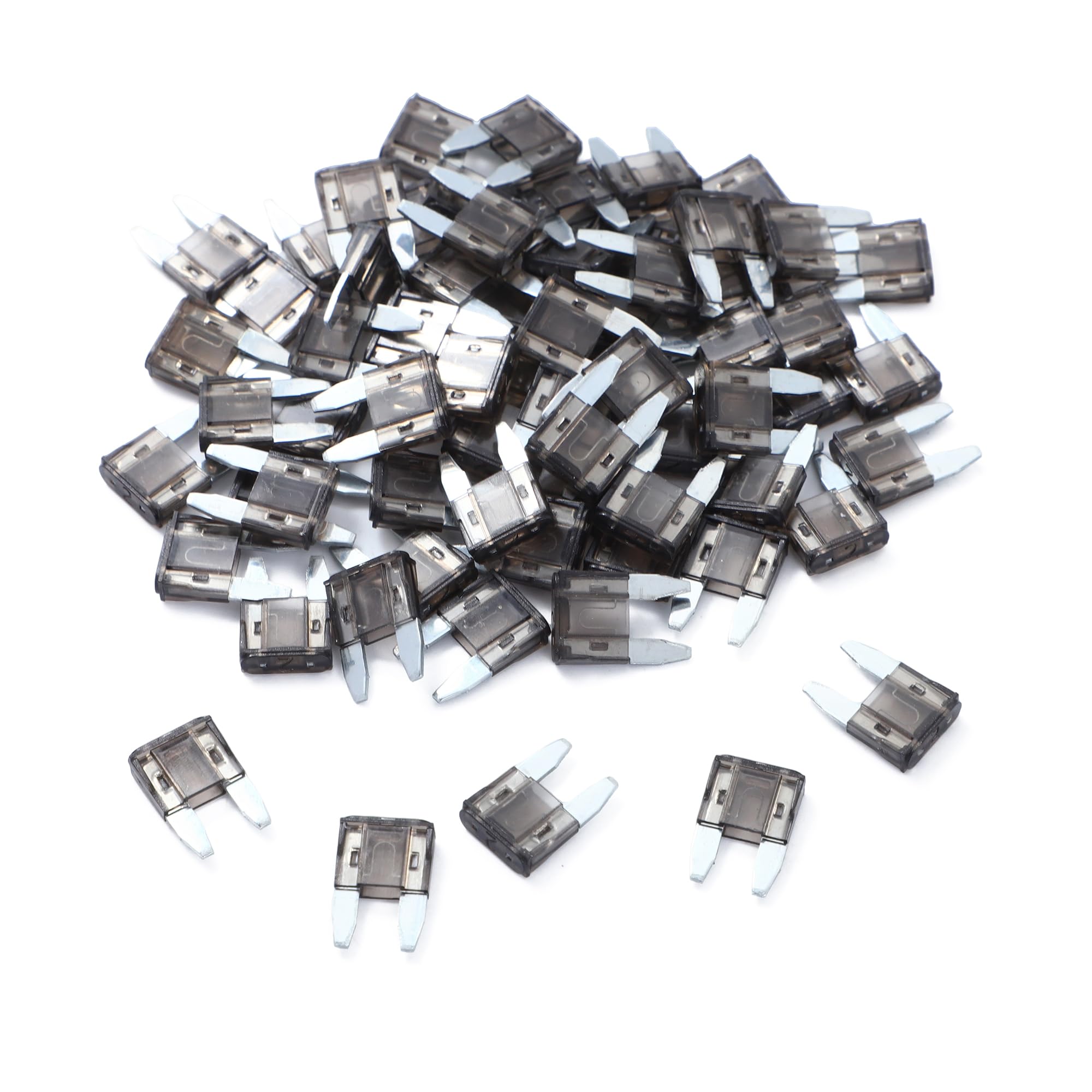 100 Pack Auto Fuses 2 Amp Apm/Atm 32V Mini Blade Style Fuses 2A Short Circuit Protection Car Fuse (2 Amp)