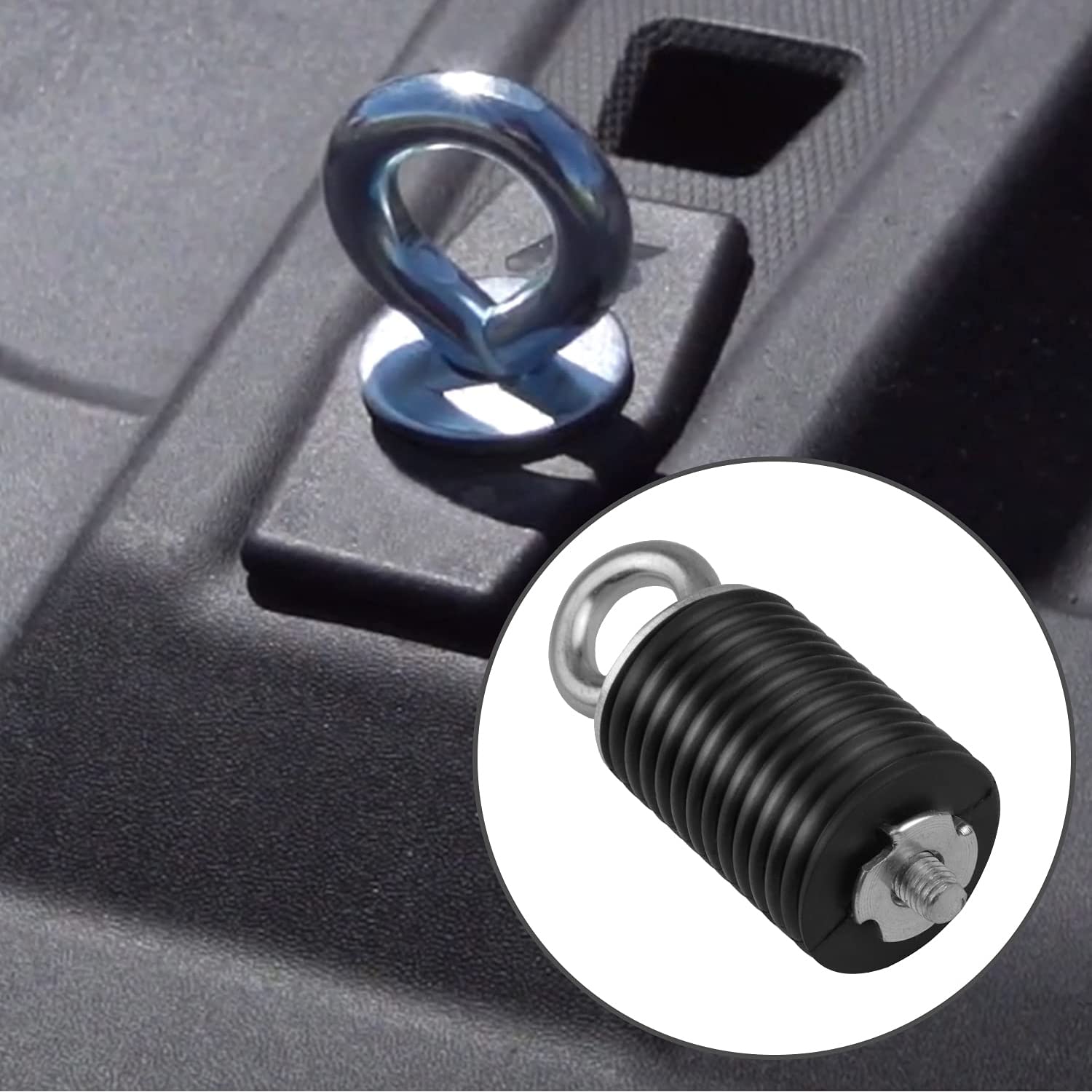 Utv Bed Tie Down Anchors General Tie Down Anchor Black Compatible With Polaris Ranger/General 500 700 800 900 1000 (Up To 2021)