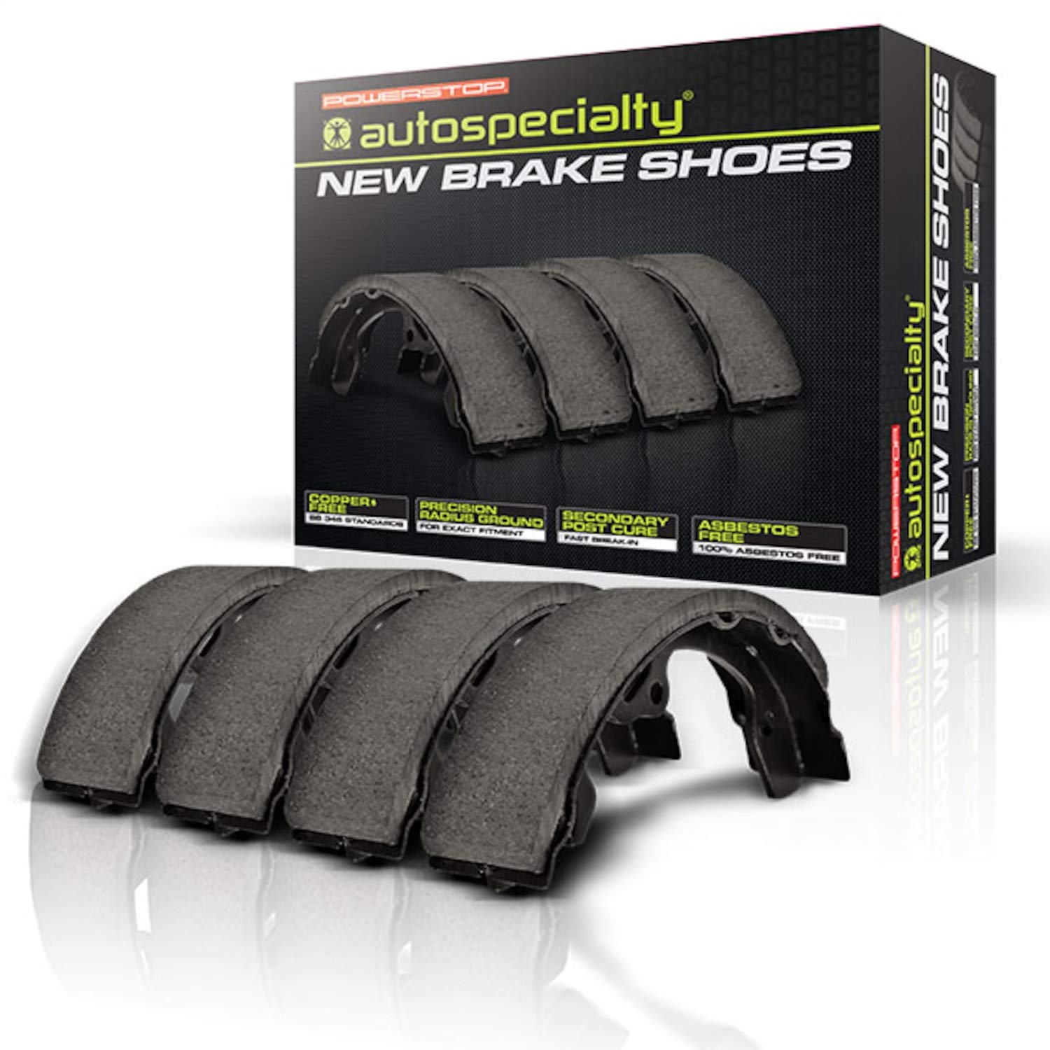 Power Stop B933 Autospecialty Parking Brake Shoe For Buick Enclave, Cadillac XTS, Chevrolet Traverse, GMC Acadia, GMC Acadia Lim