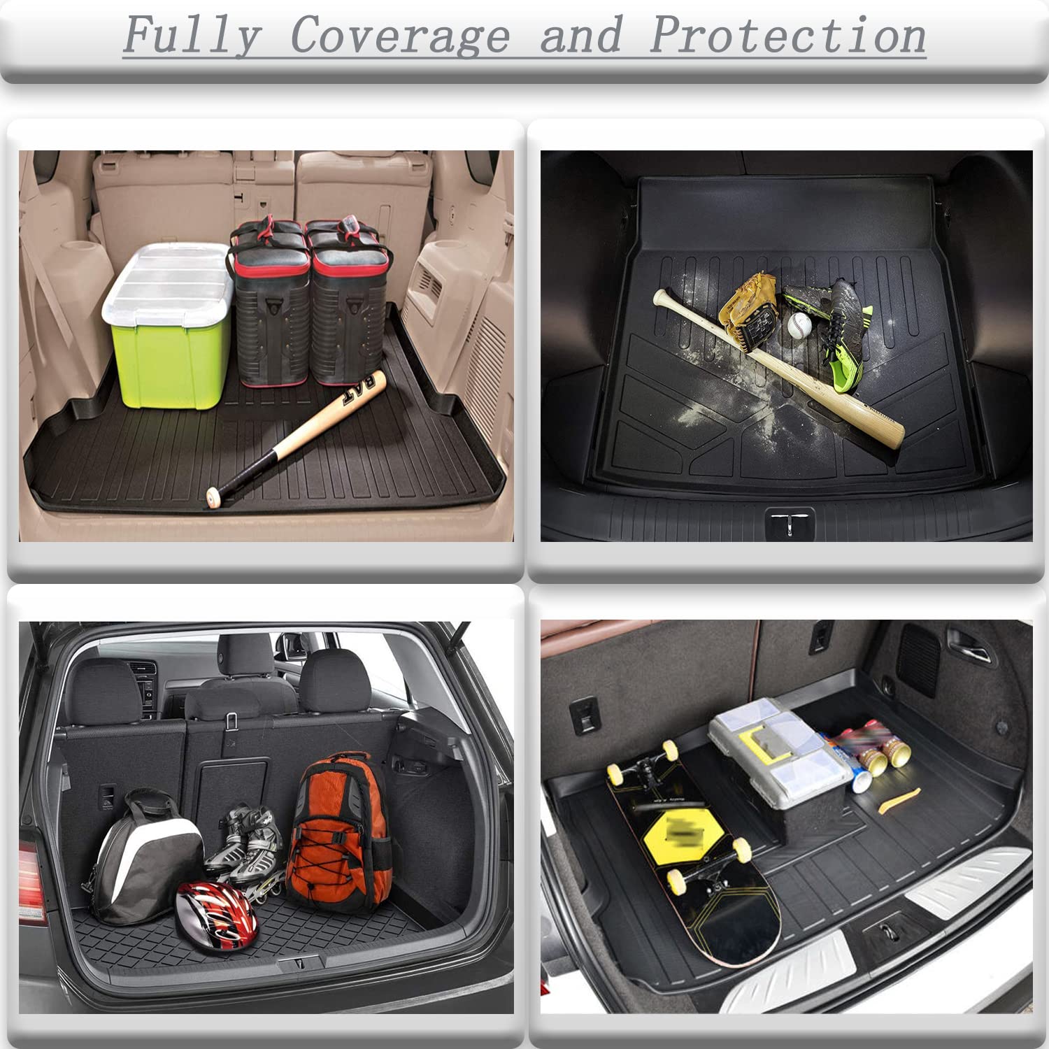 Crv Cargo Liner - Compatible With 2017-2022 Honda Cr-V Model,Not For Subwoofer/2018 Crv Touring/2020 2021 2022 Crv Hybrid,All-We