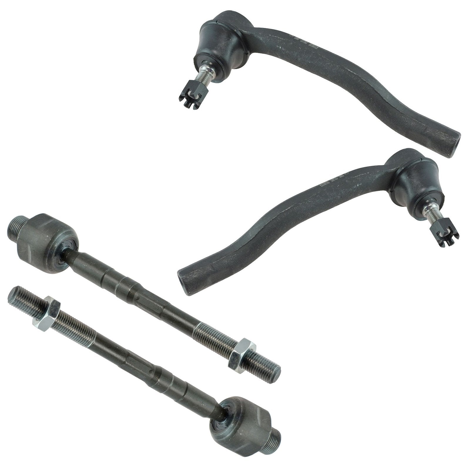 Trq Front Tie Rod Set Compatible With 2007-2015 Mazda Cx-9